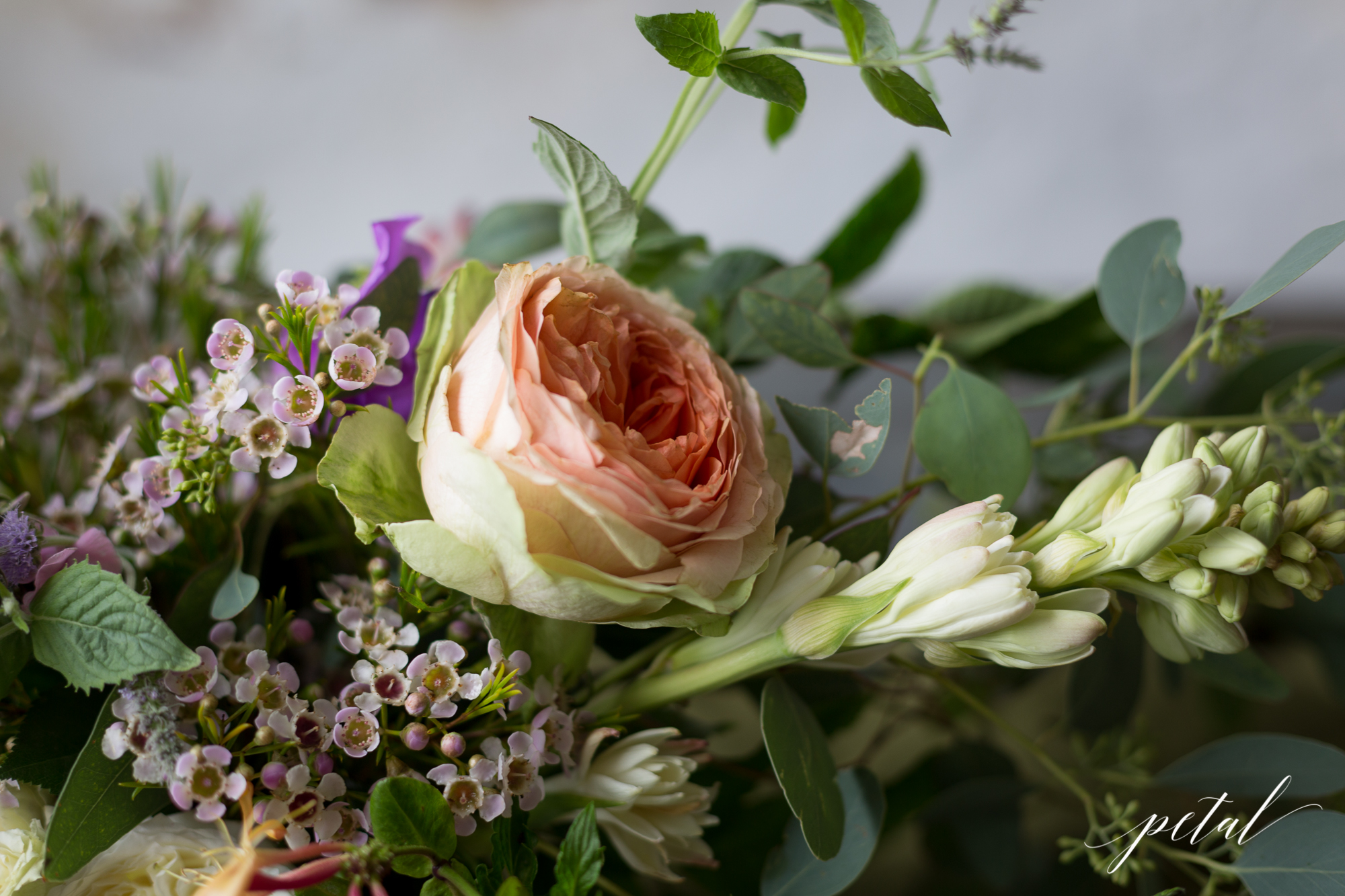 Arrangement by Rebecca - 'The Scent of Summer' workshop