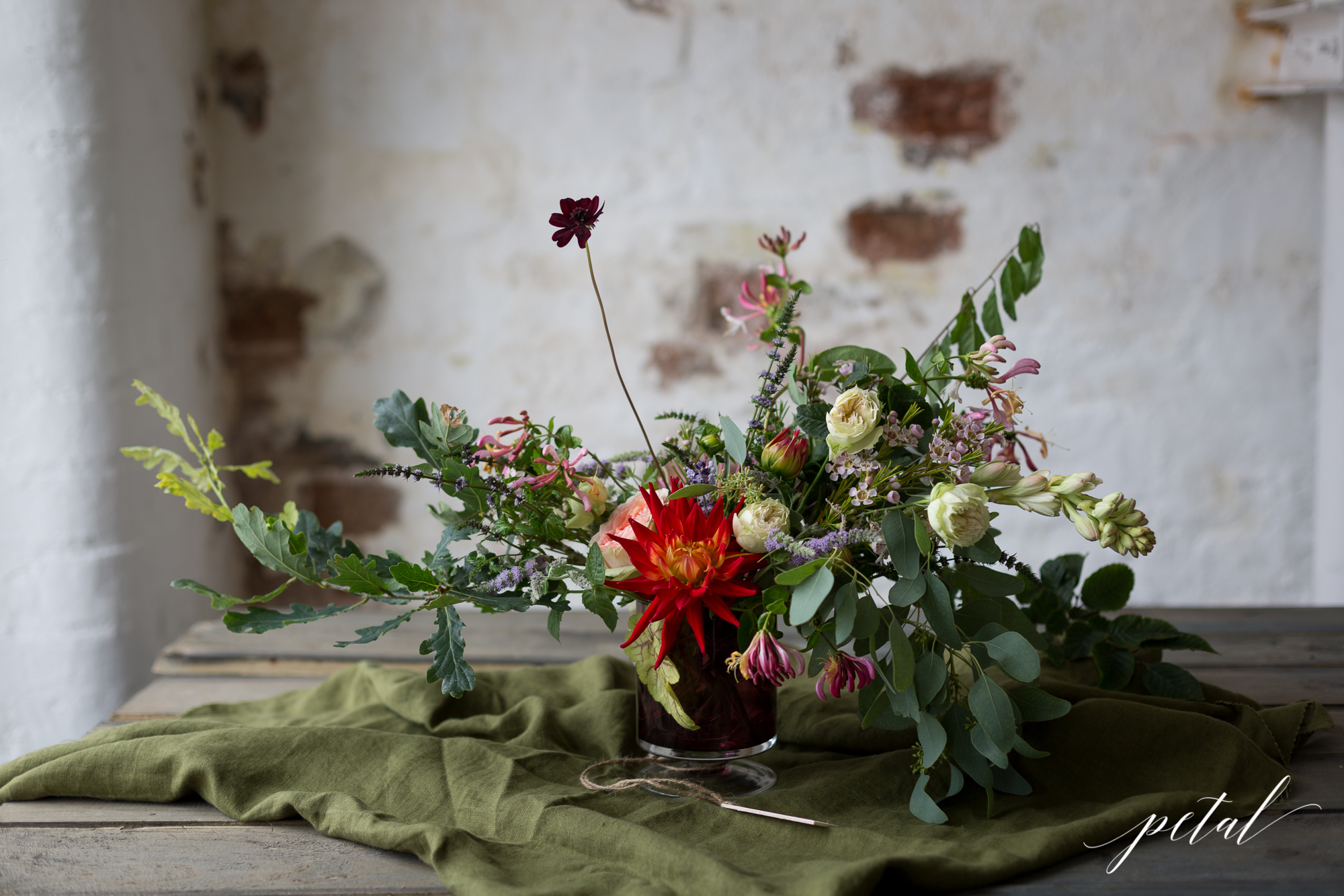 Arrangement by Leonie - 'The Scent of Summer' workshop