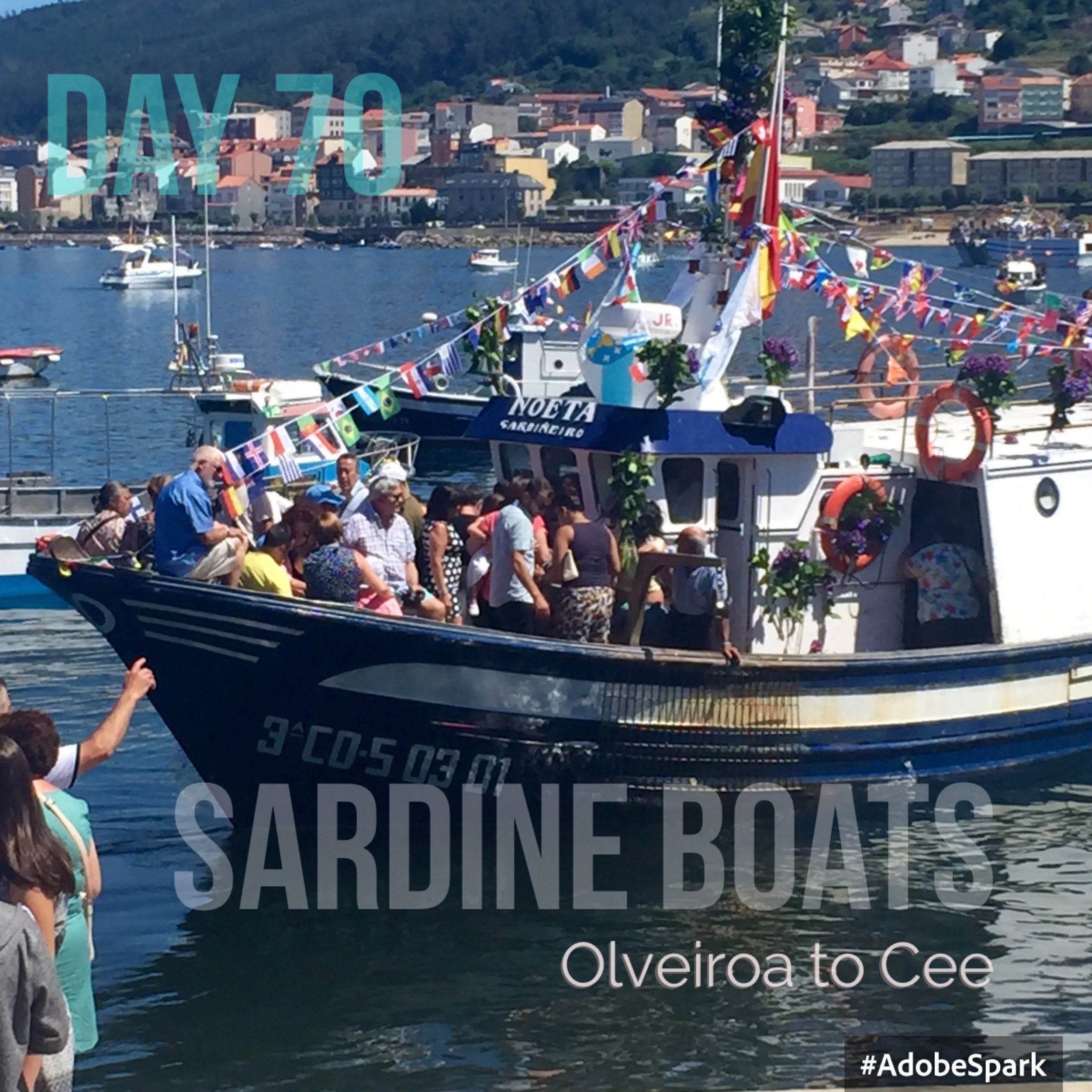Fiesta to bless the sardine boats 
