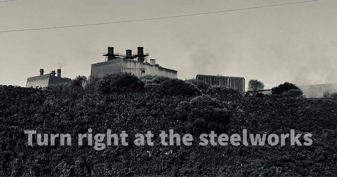 Perched high on a hill…