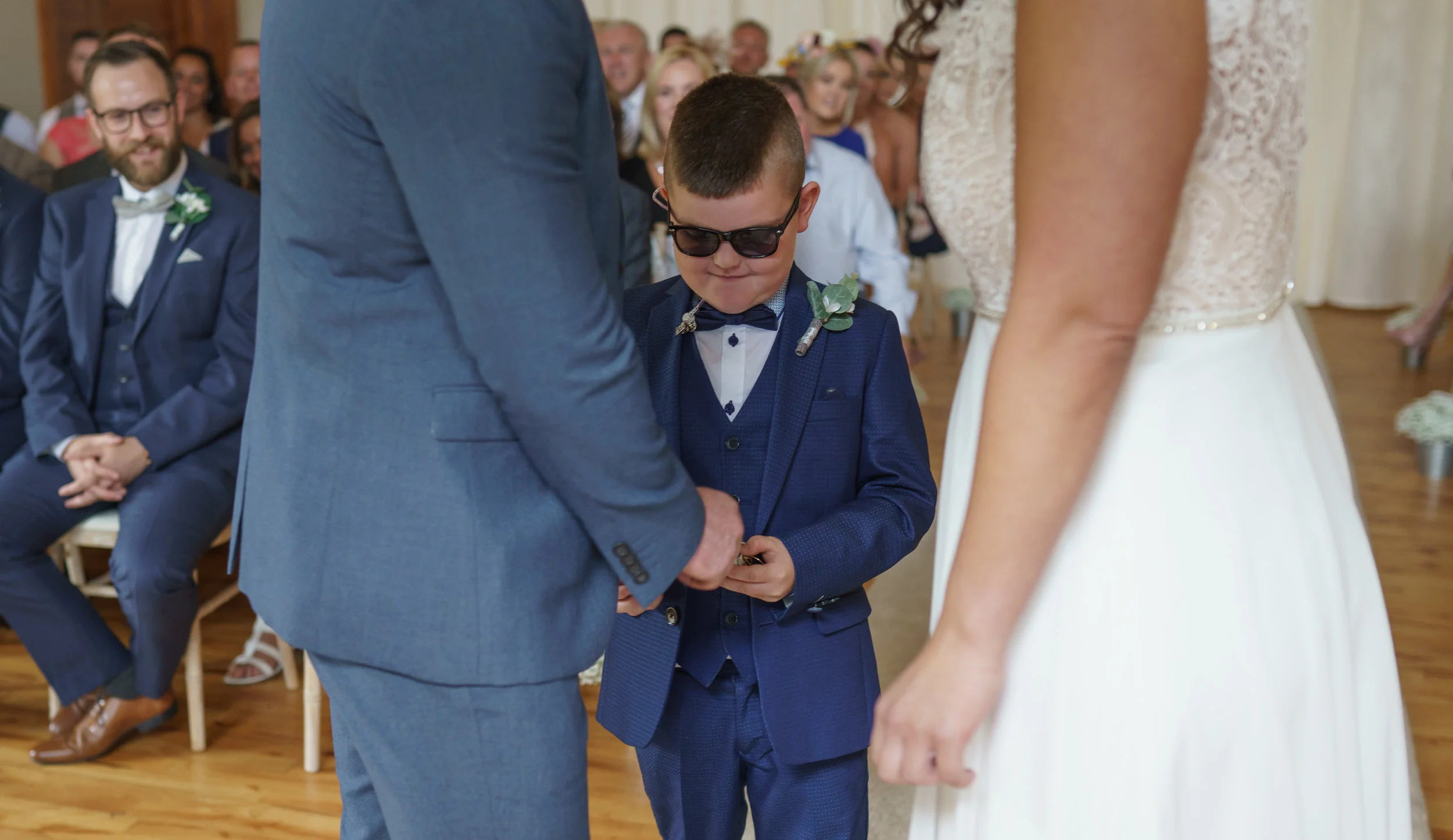Look at their fab ring security!