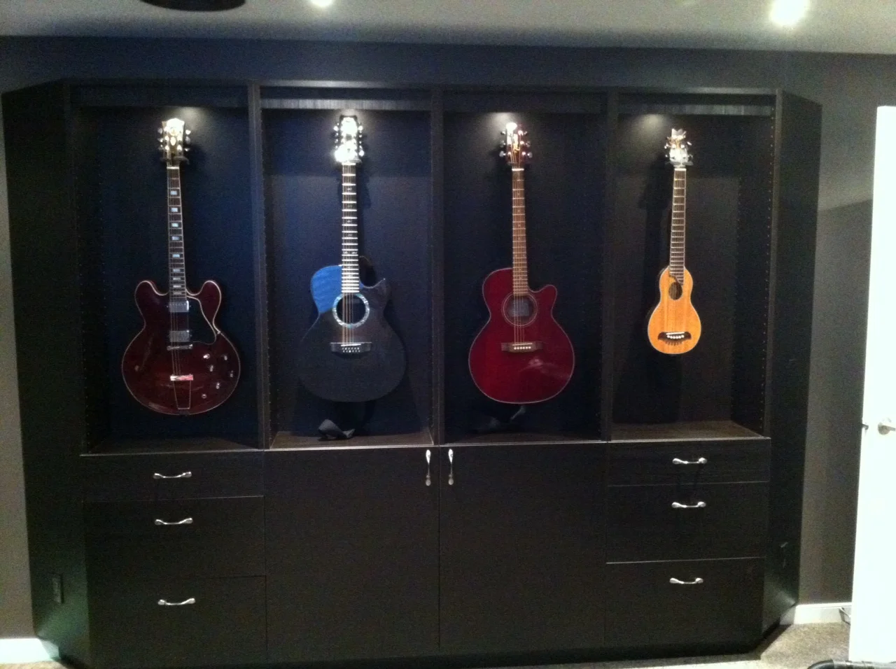 Jeremy's guitars