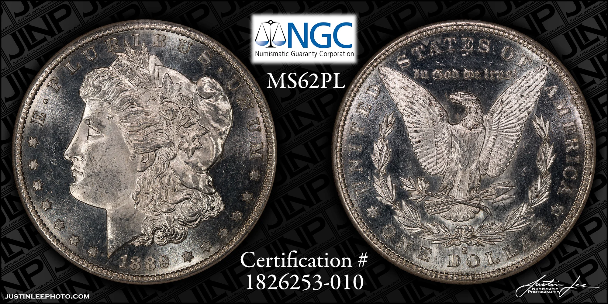 1889-S Morgan Dollar NGC MS62PL