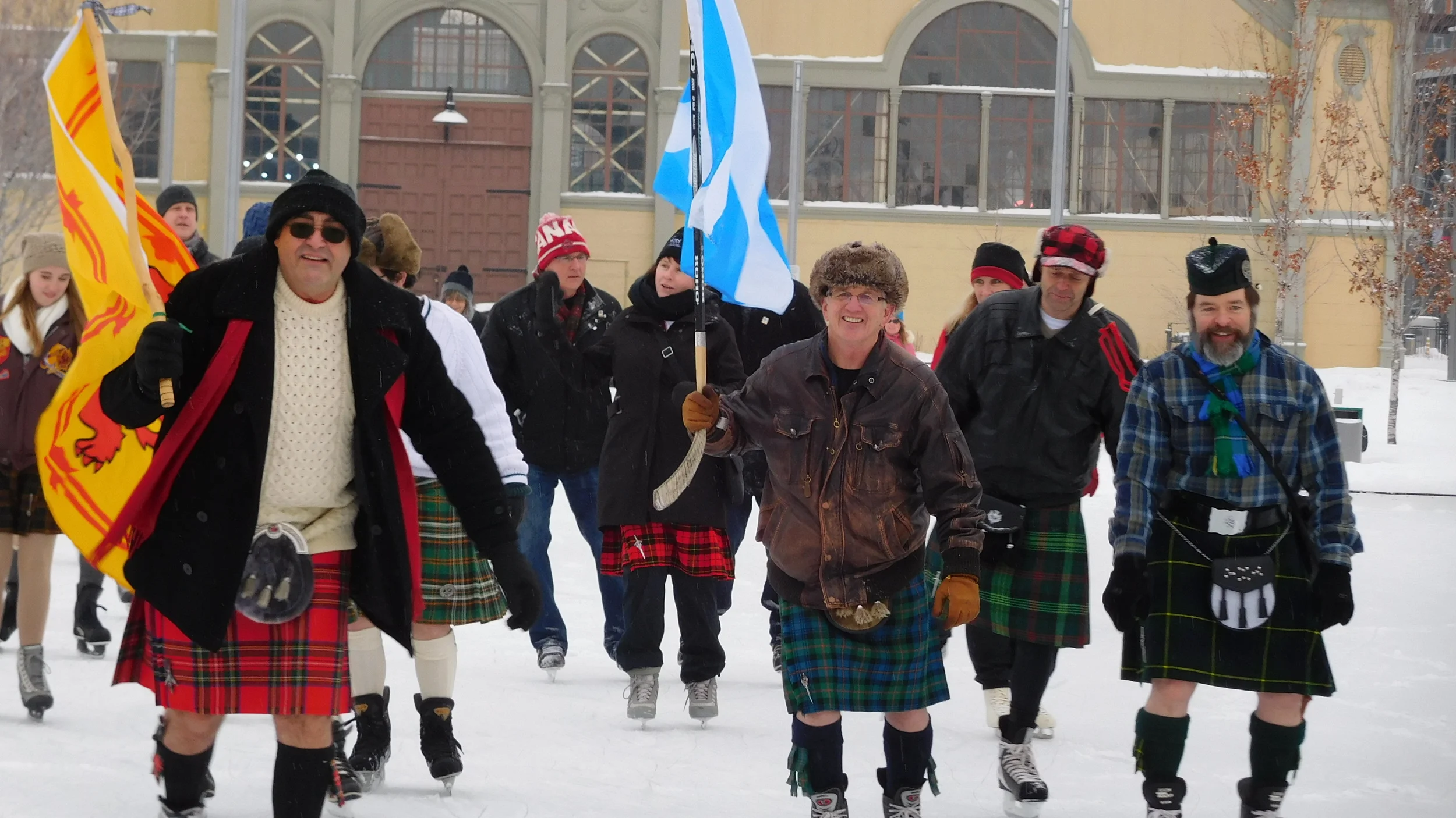 A great day for a kilt skate!
