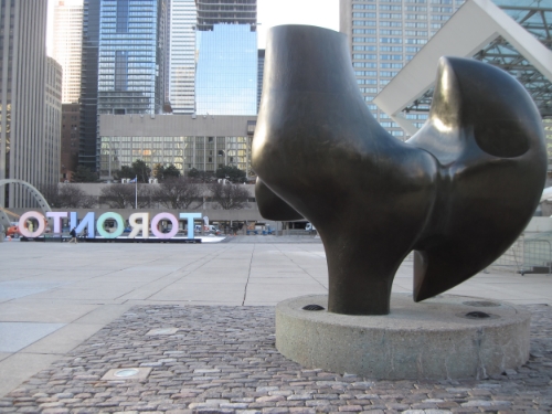 "I went down by the henry moore -- skated on in the square. the moon above my shoulder, and the ice was in my hair.."