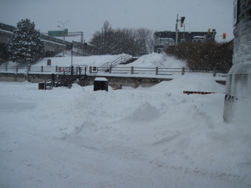 But the snow keeps coming...