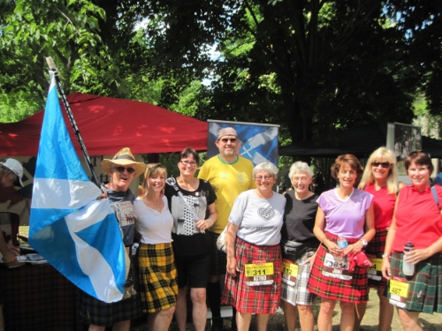 All day, the Scottish Society of Ottawa hosted an information booth.