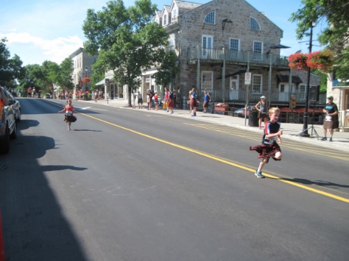 Races are held for kilted runners of all ages.