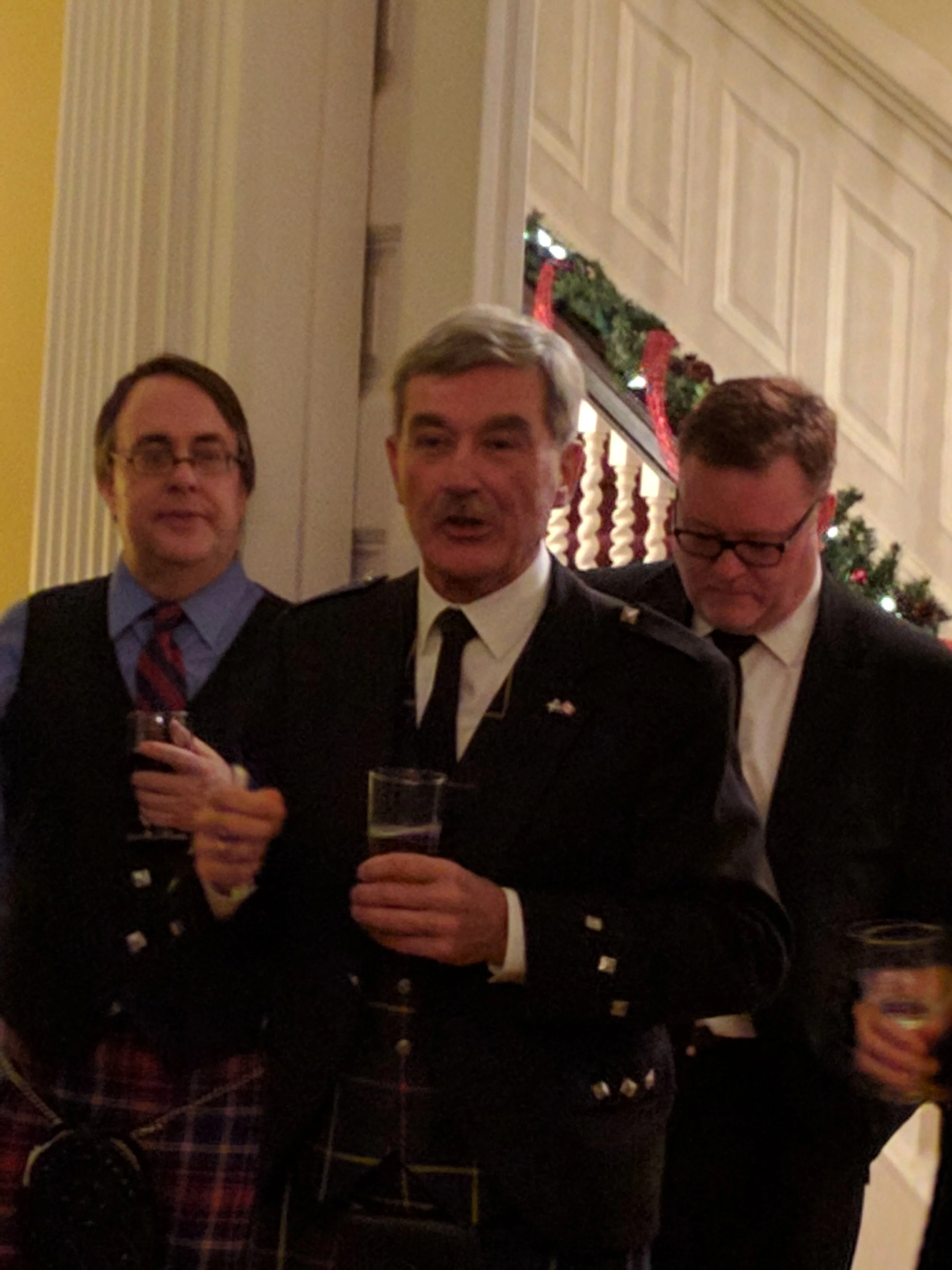 SSO's Chair, Kevin MacLeod, outlines some of the Society's plans for the coming weeks. Photo: Don Cummer