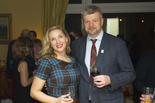 Dana Cryderman and John Ivison were married in Scotland earlier this year. Photo: Roman Romanovich