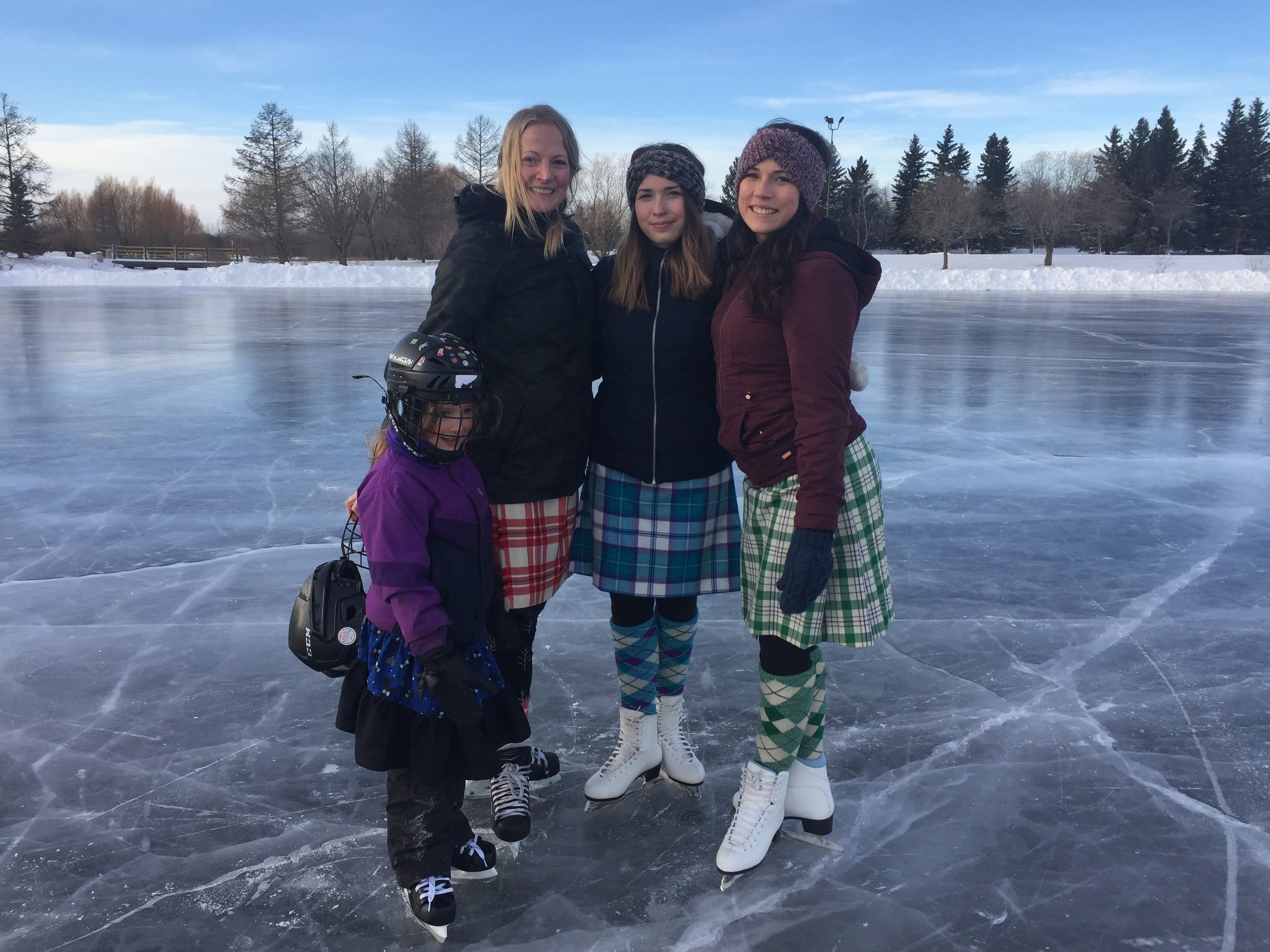 Then there were 7:  Lloydminster joins kilt skate family