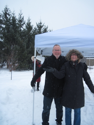 John Theoret and Jackie McKeown