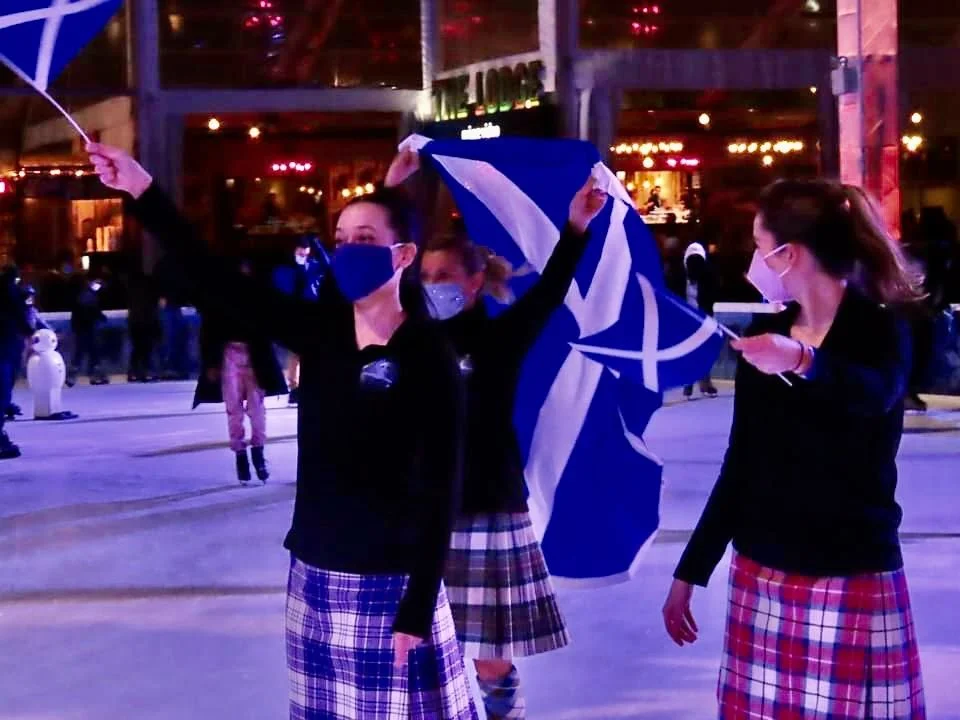 Dancers on Ice in Manhattan