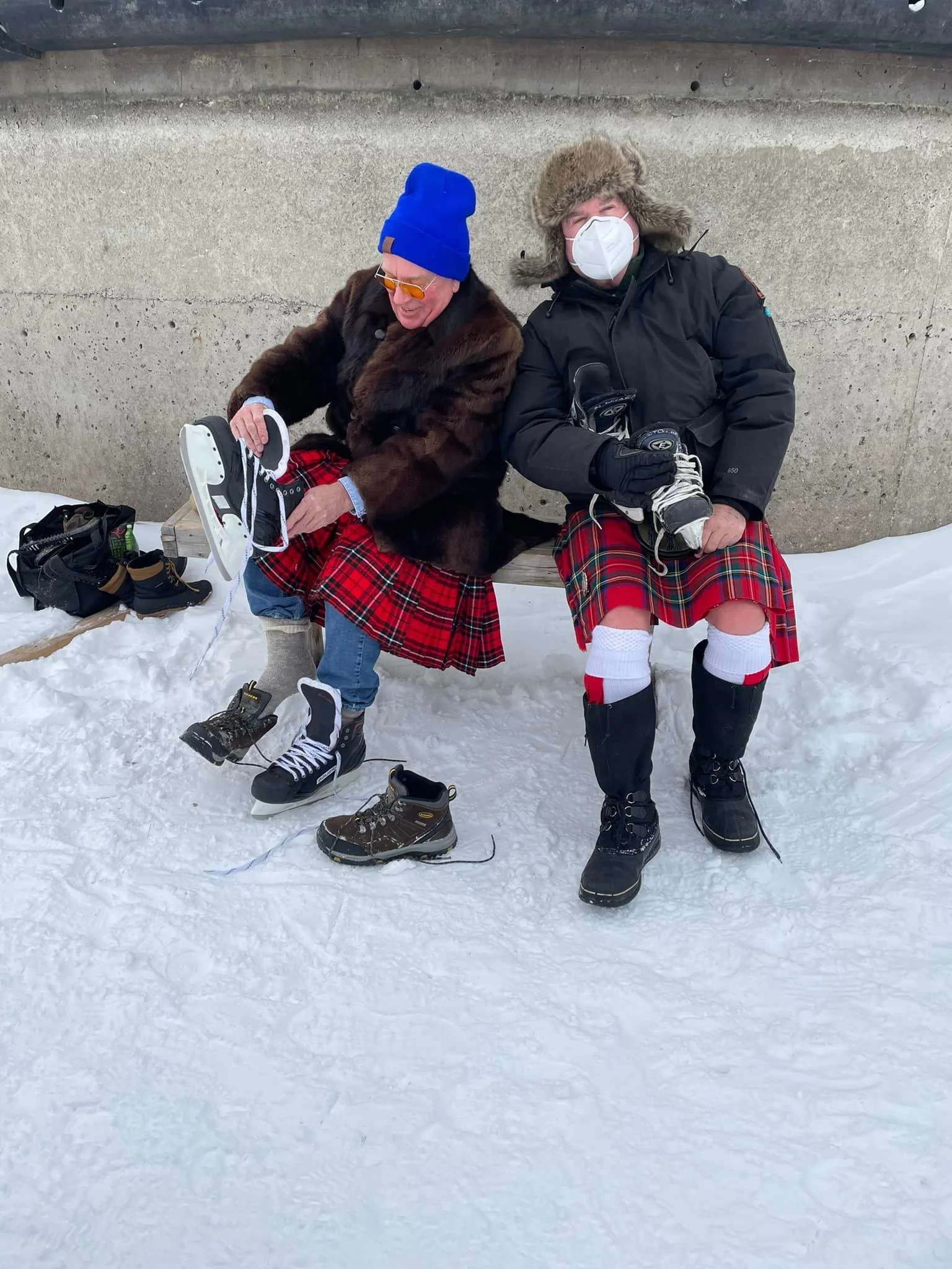 Kilt Skating When It Feels Like Minus-40