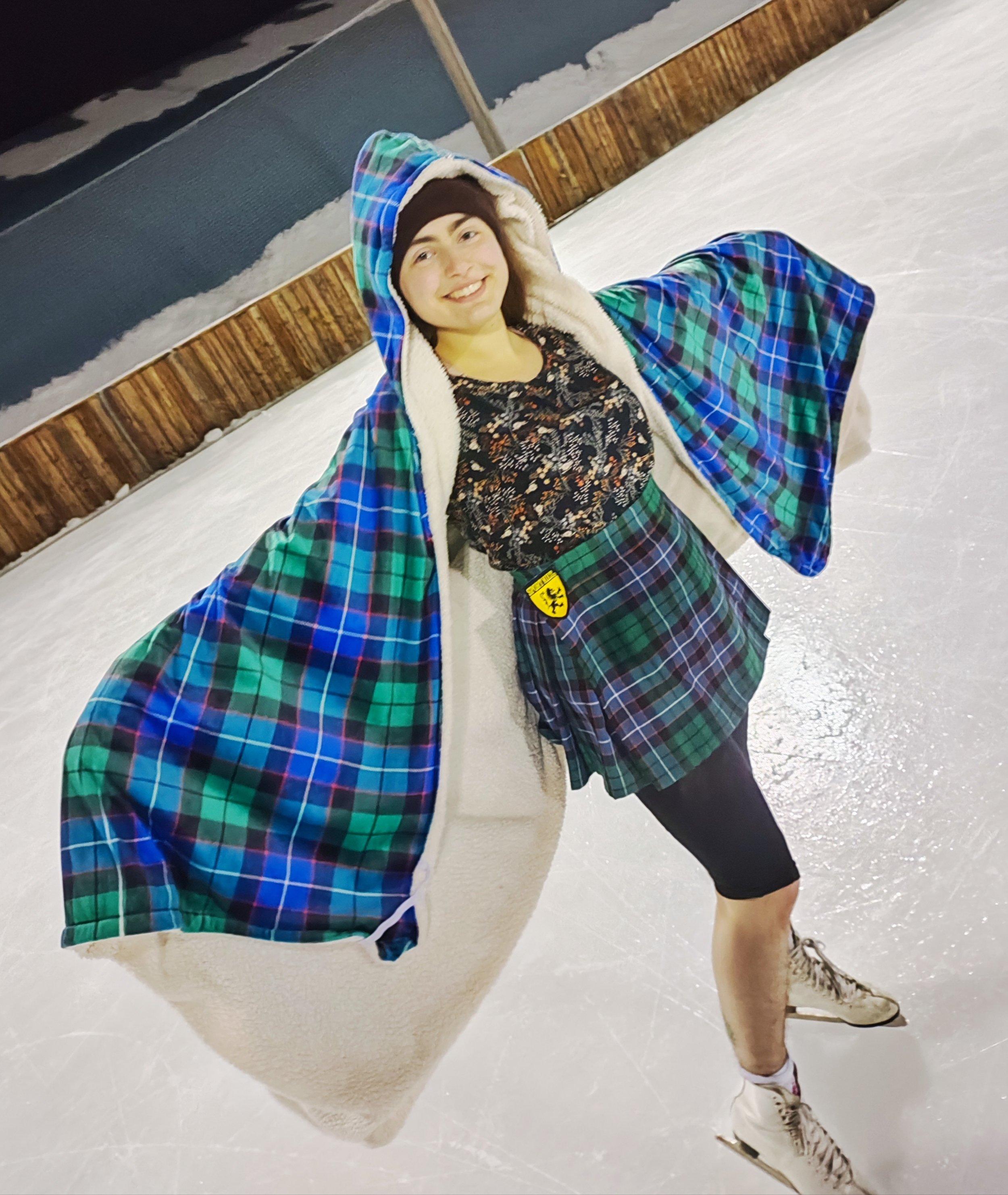 Burns Day Kilt Skate in Lumsden SK