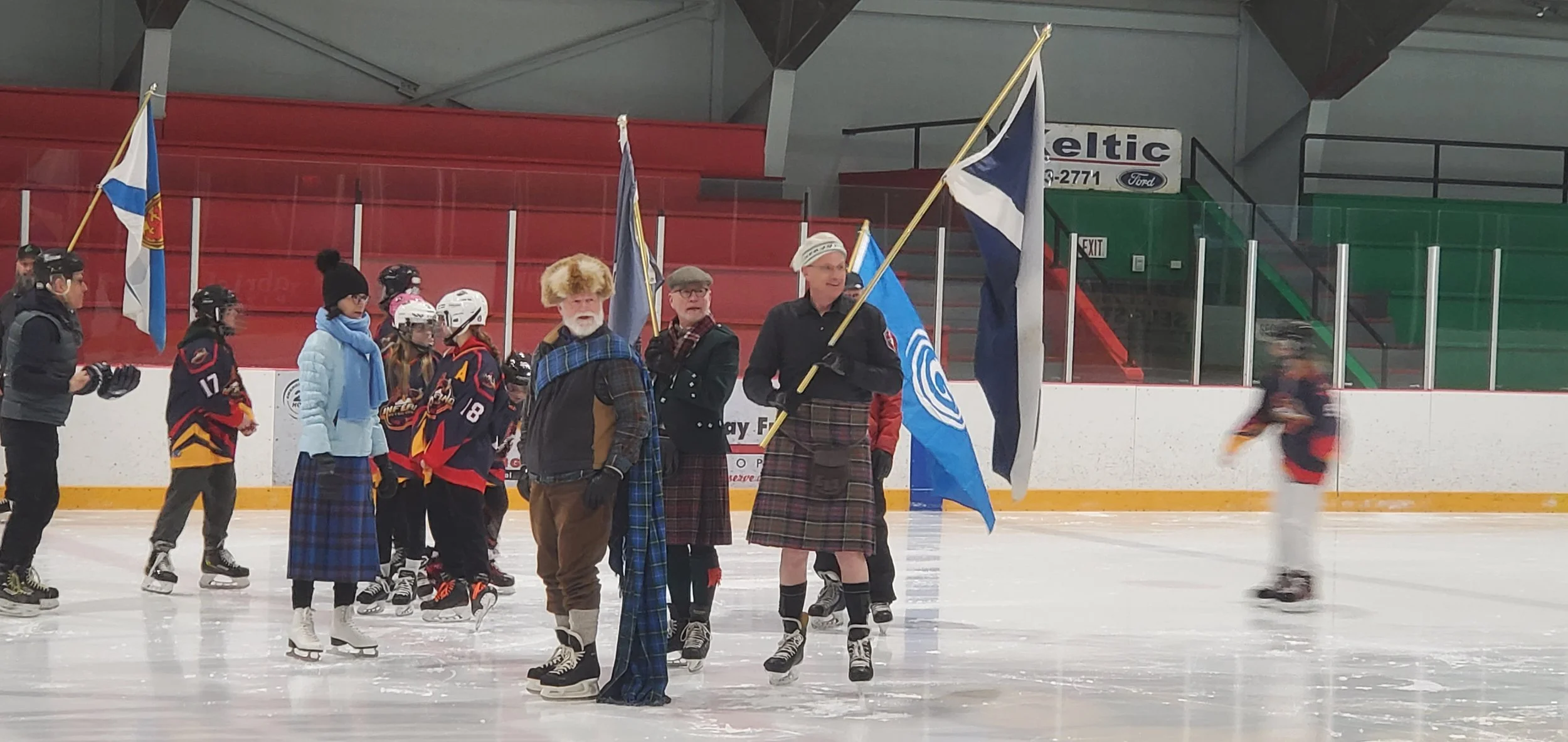 Kilt Skate in Antigonish