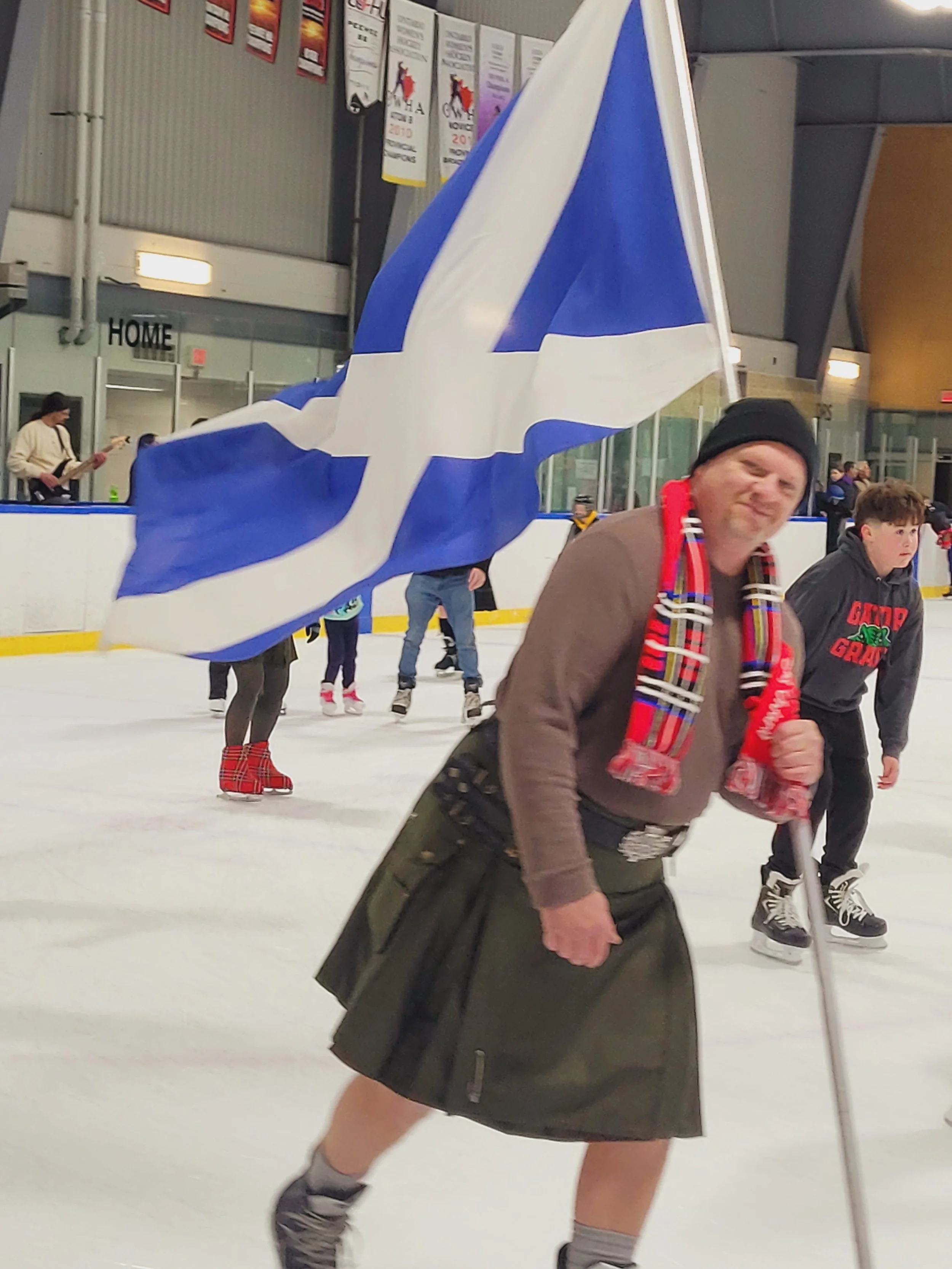 Big Turnout for Fergus Skate