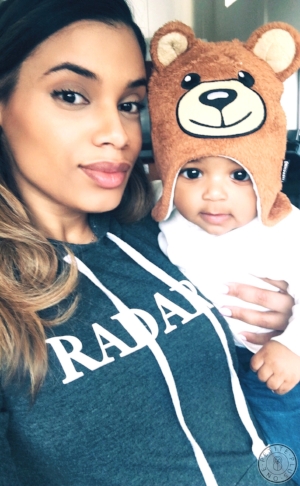 At home with Gray. (4-months old)