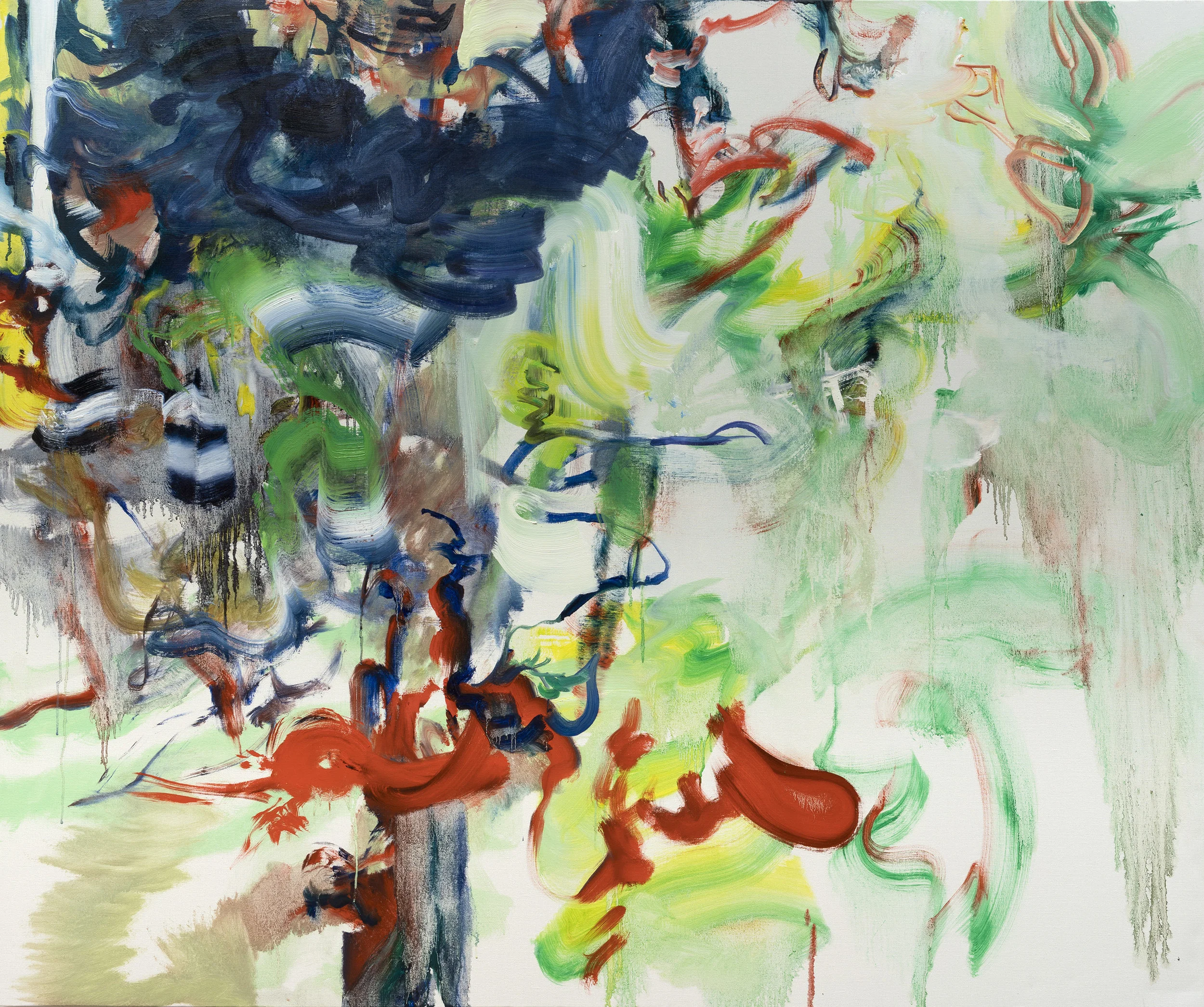 Halo 60in x 72in, oil on linen, 2018