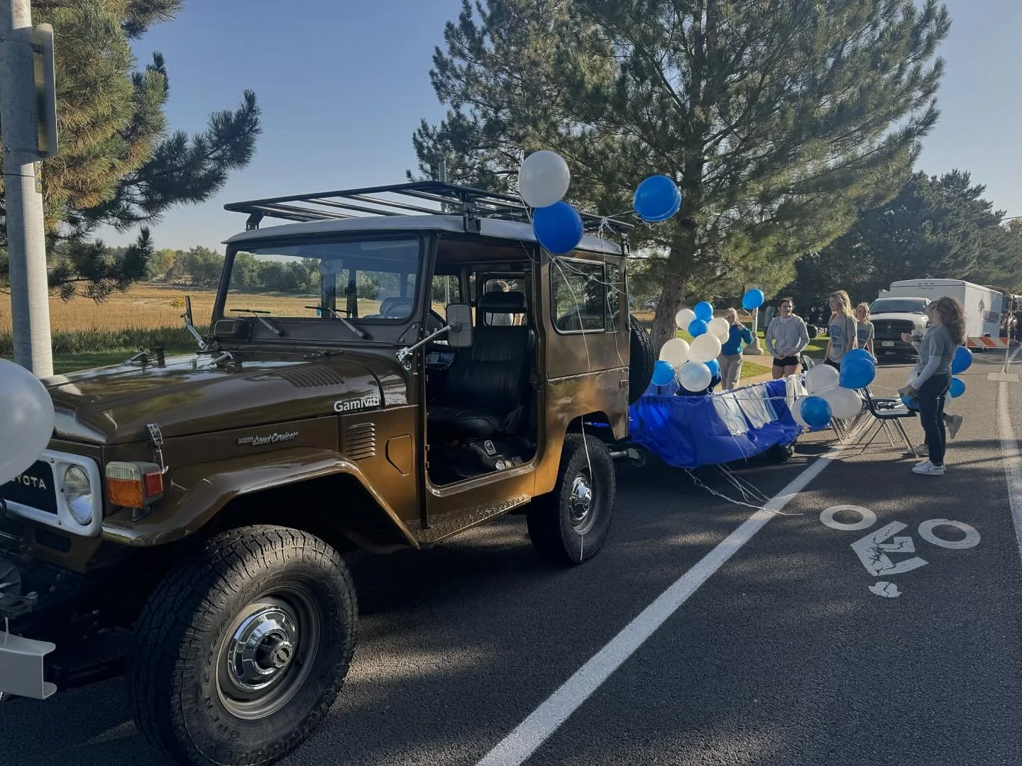 Getting ready for today&rsquo;s parade&hellip;. Our annual support of BHS student council, driving the parade float!  If you are at the #broomfielddays parade today please say hello- we&rsquo;re last in the lineup lol.