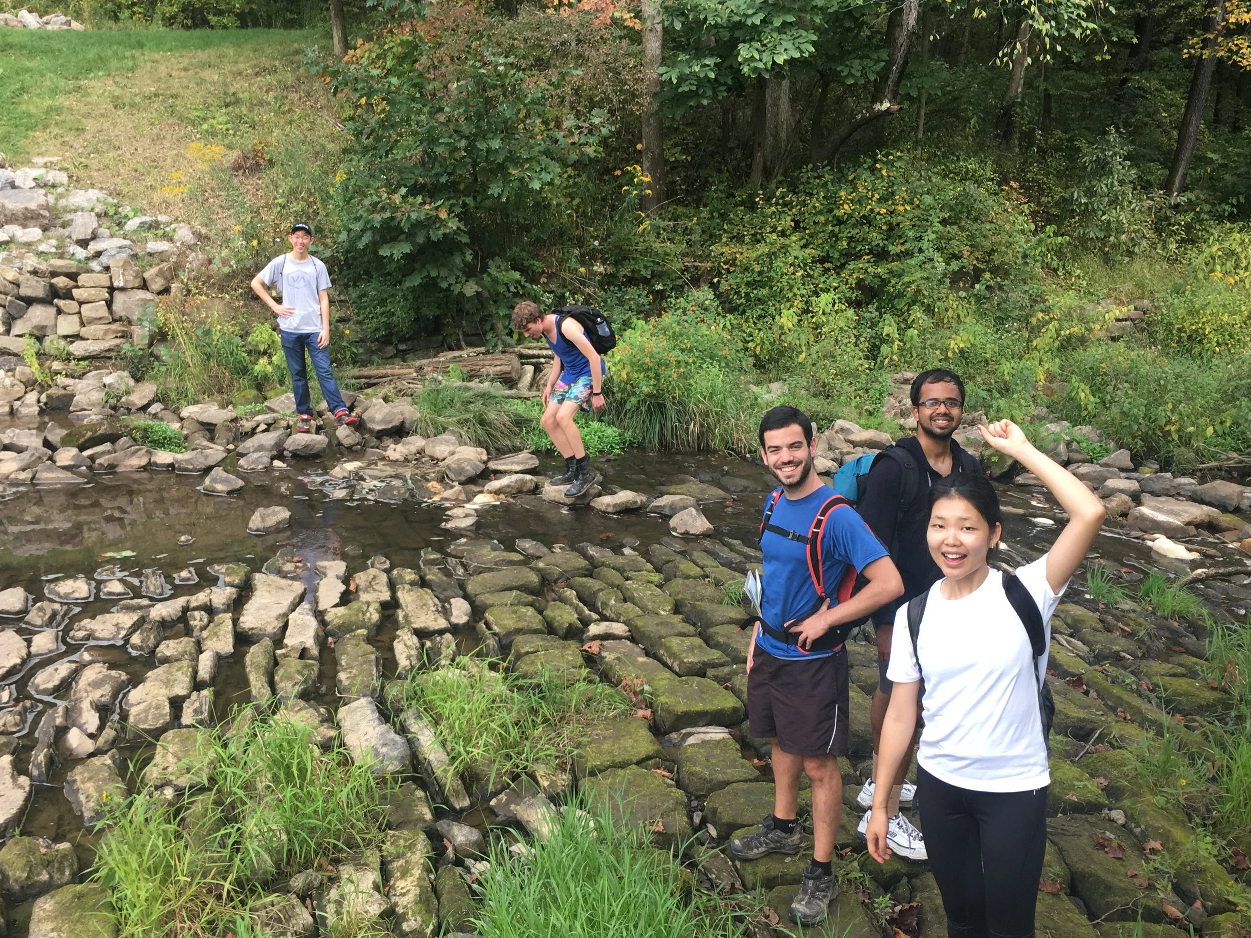 Raccoon Creek State Park hiking trip - Sunday 9/17/17