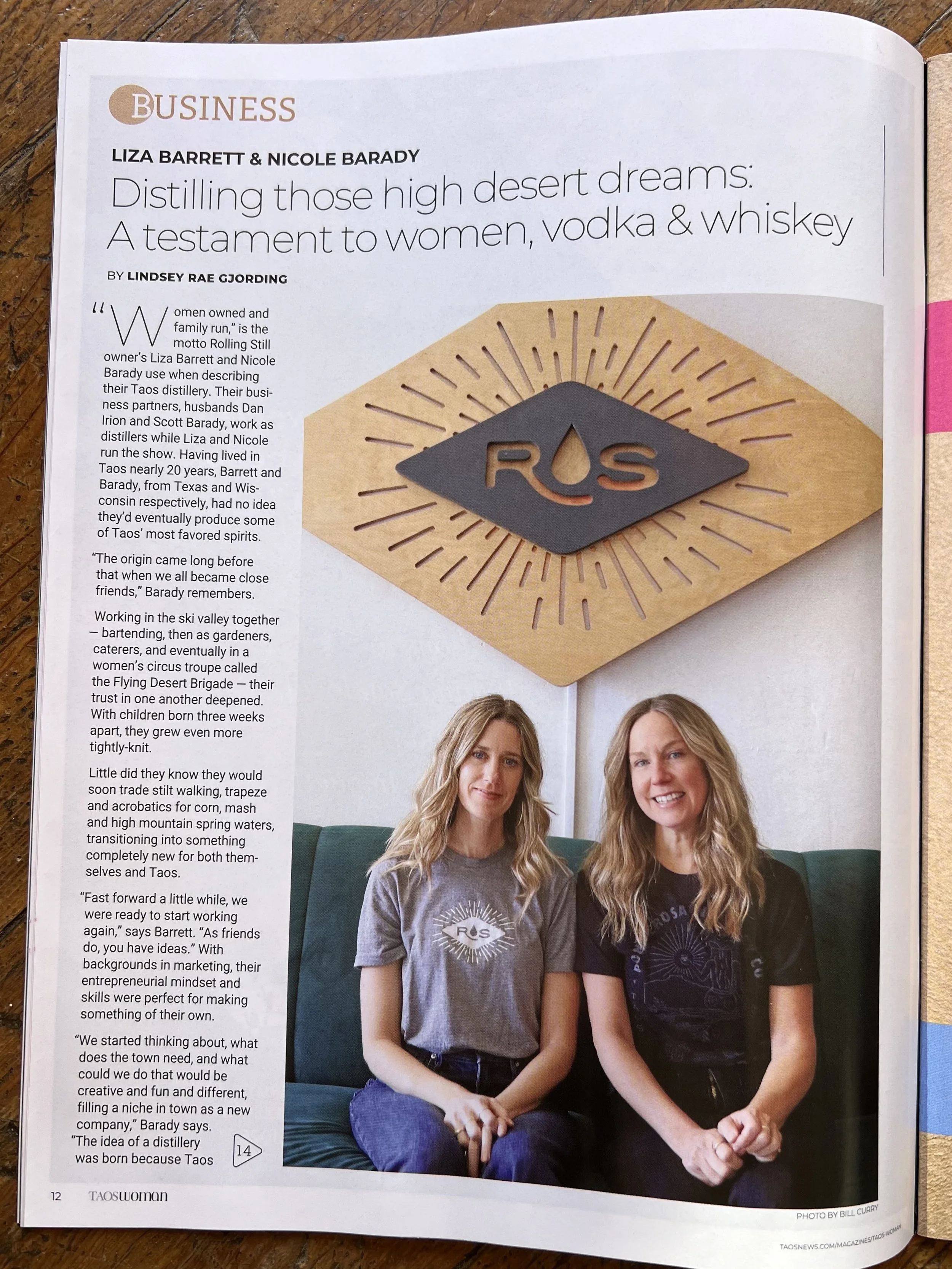 Distilling those high desert dreams: a testament to women, vodka and whiskey