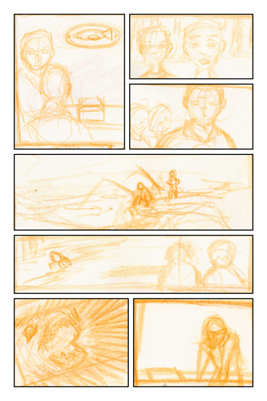 Rough Comic Layout No. 01