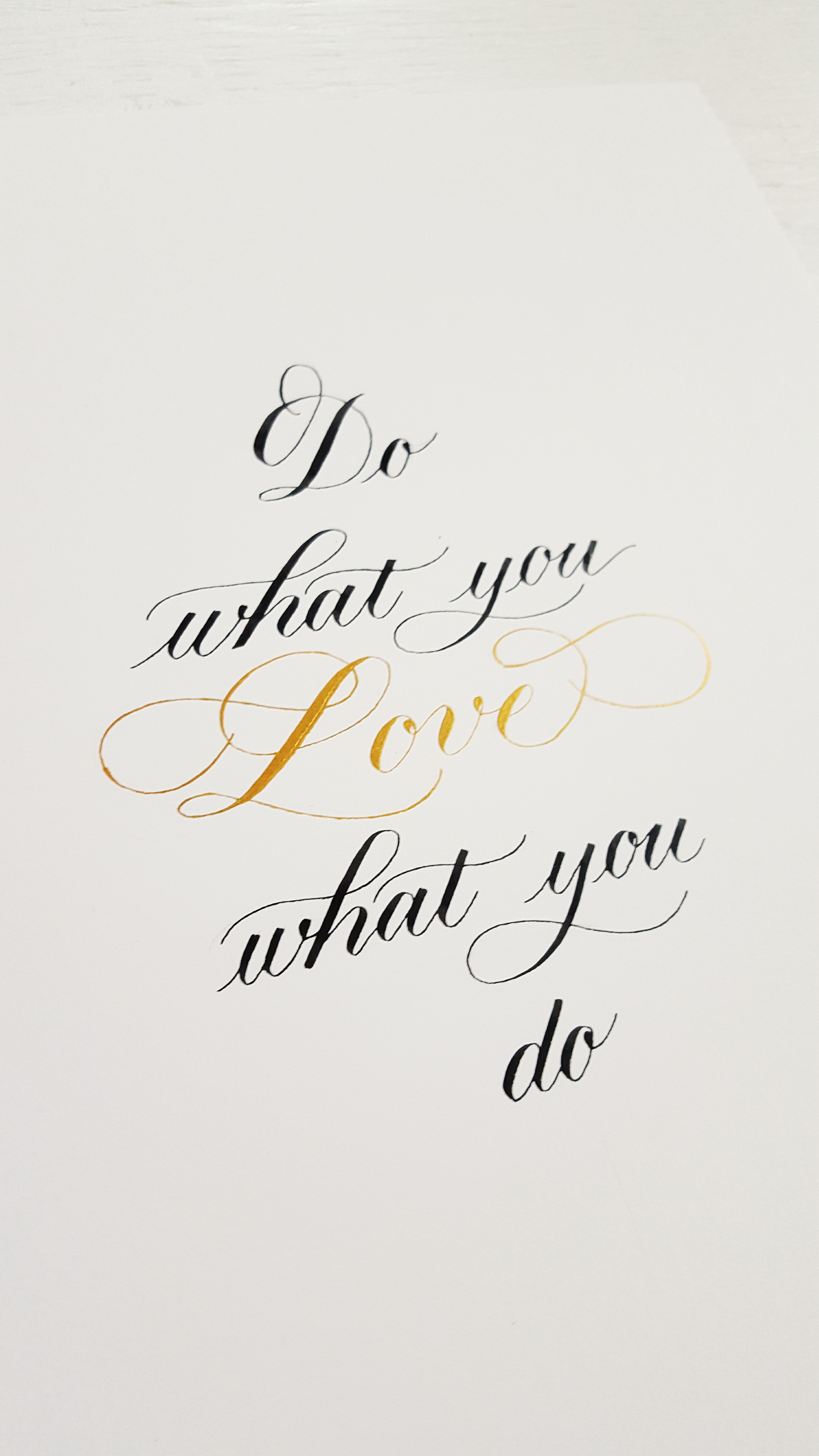 Calligraphy Quote