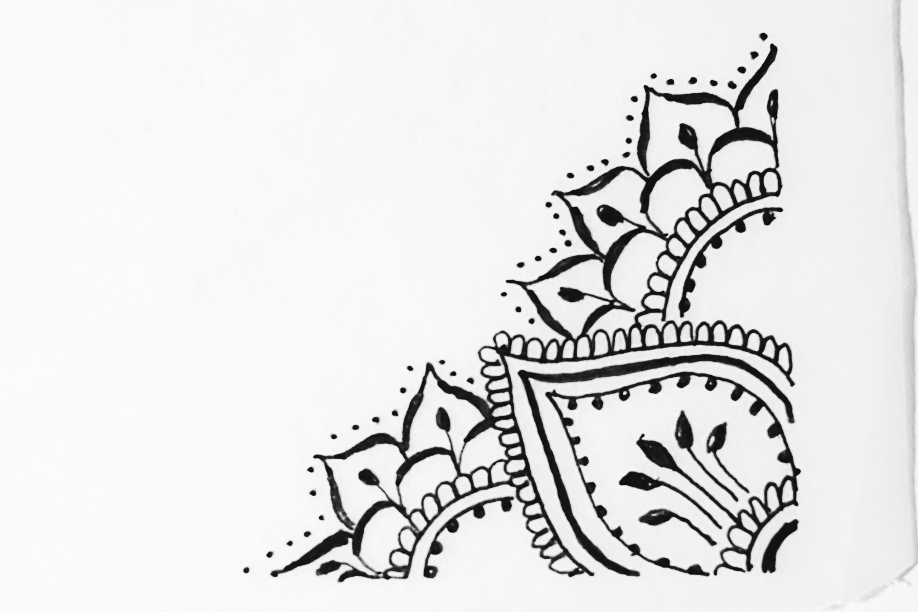Pin on pencil henna design||mehndi design by pencil