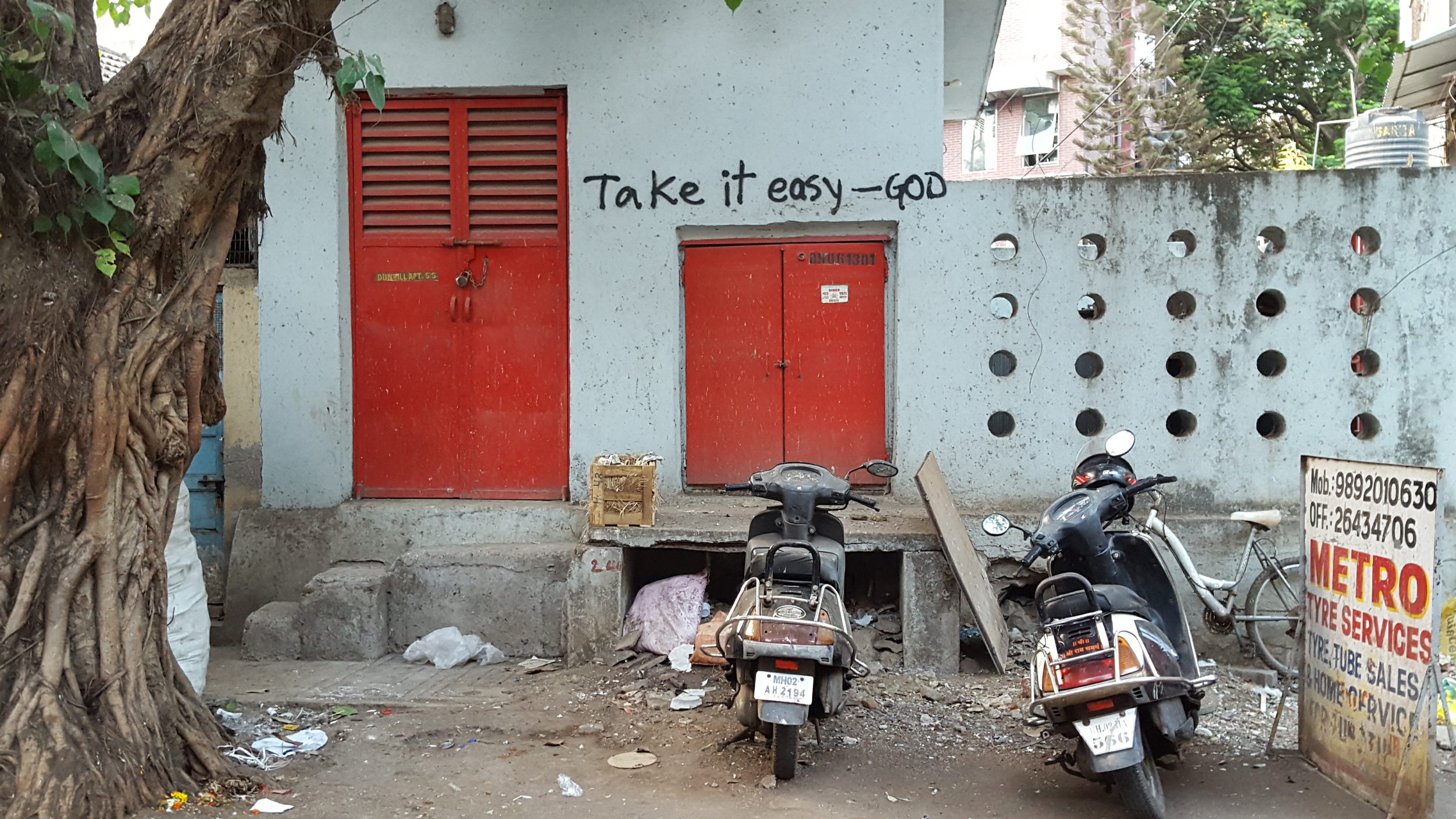 Seen on the streets of Mumbai