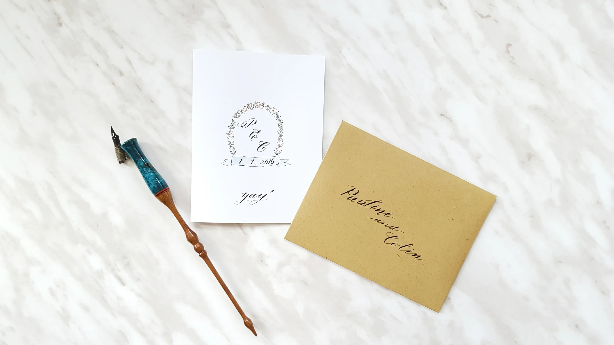 Custom Wedding Card