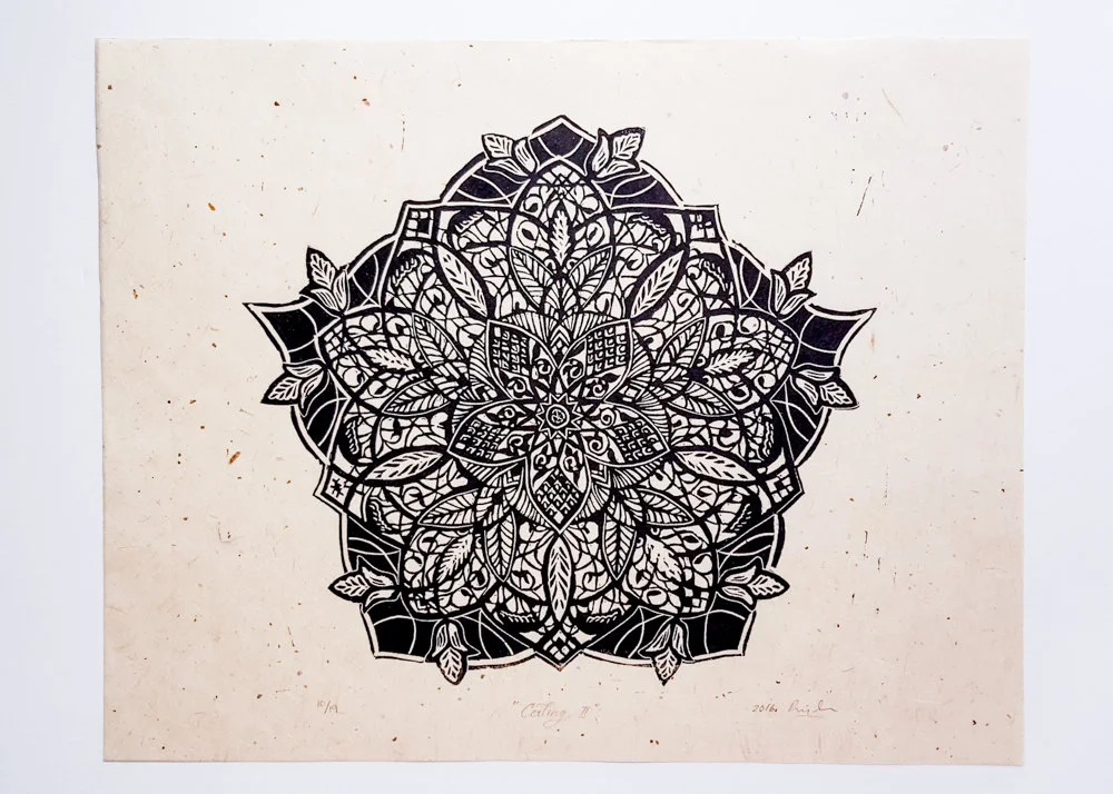 Mosque Ceiling Print