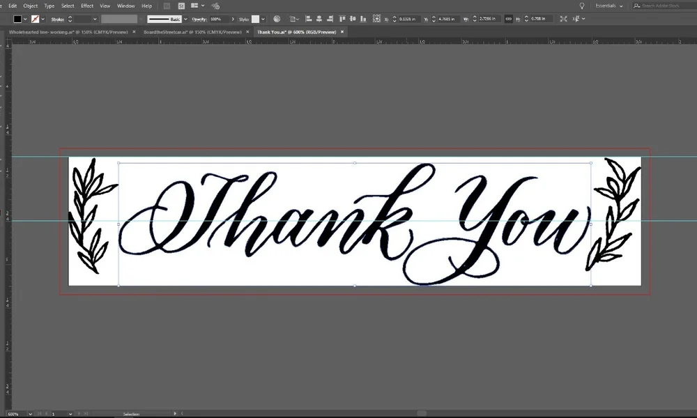 Vectorized in Illustrator