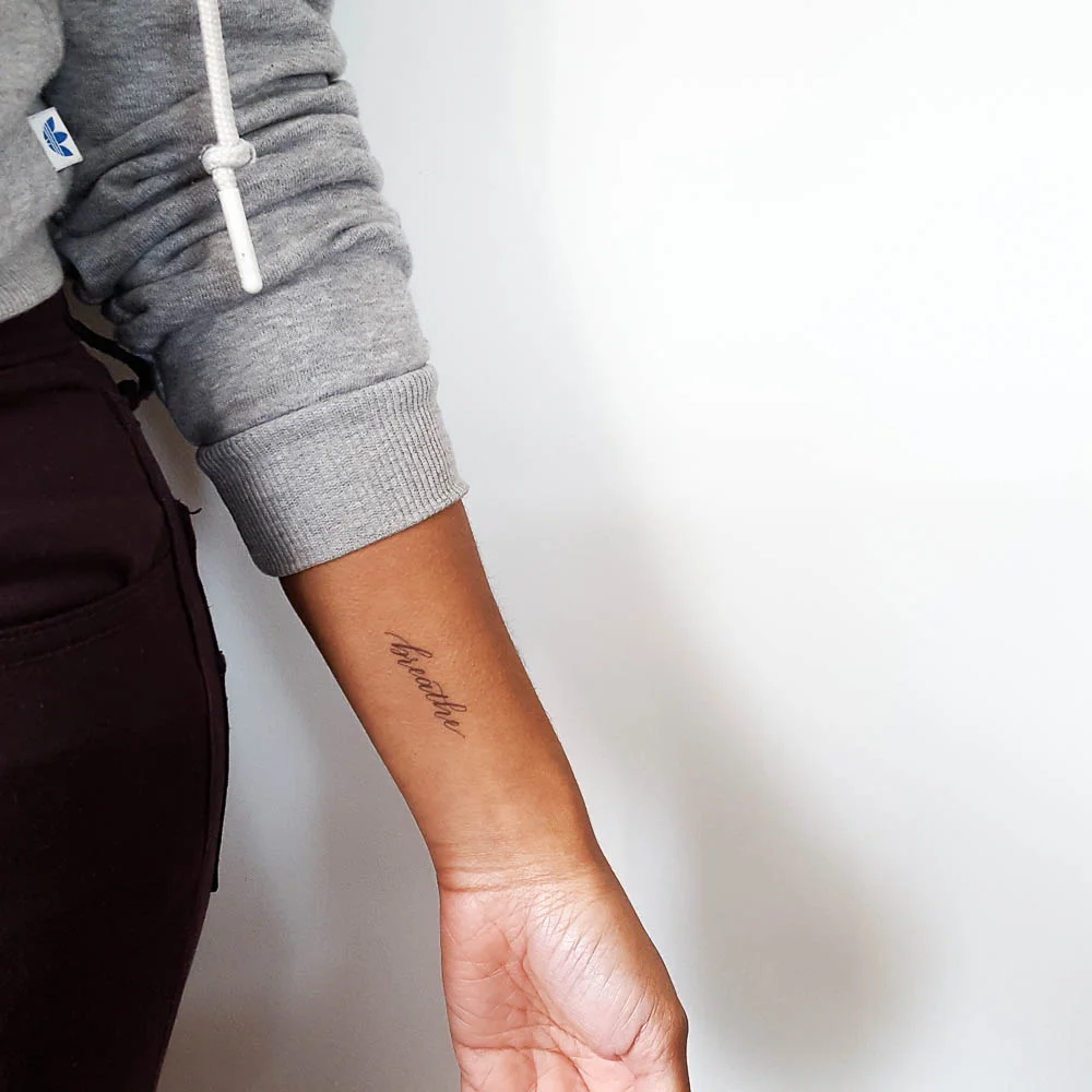 breathe tattoo