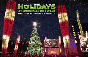 <strong>2012 UNIVERSAL CITYWALK CHRISTMAS<br>Show Writing</strong>