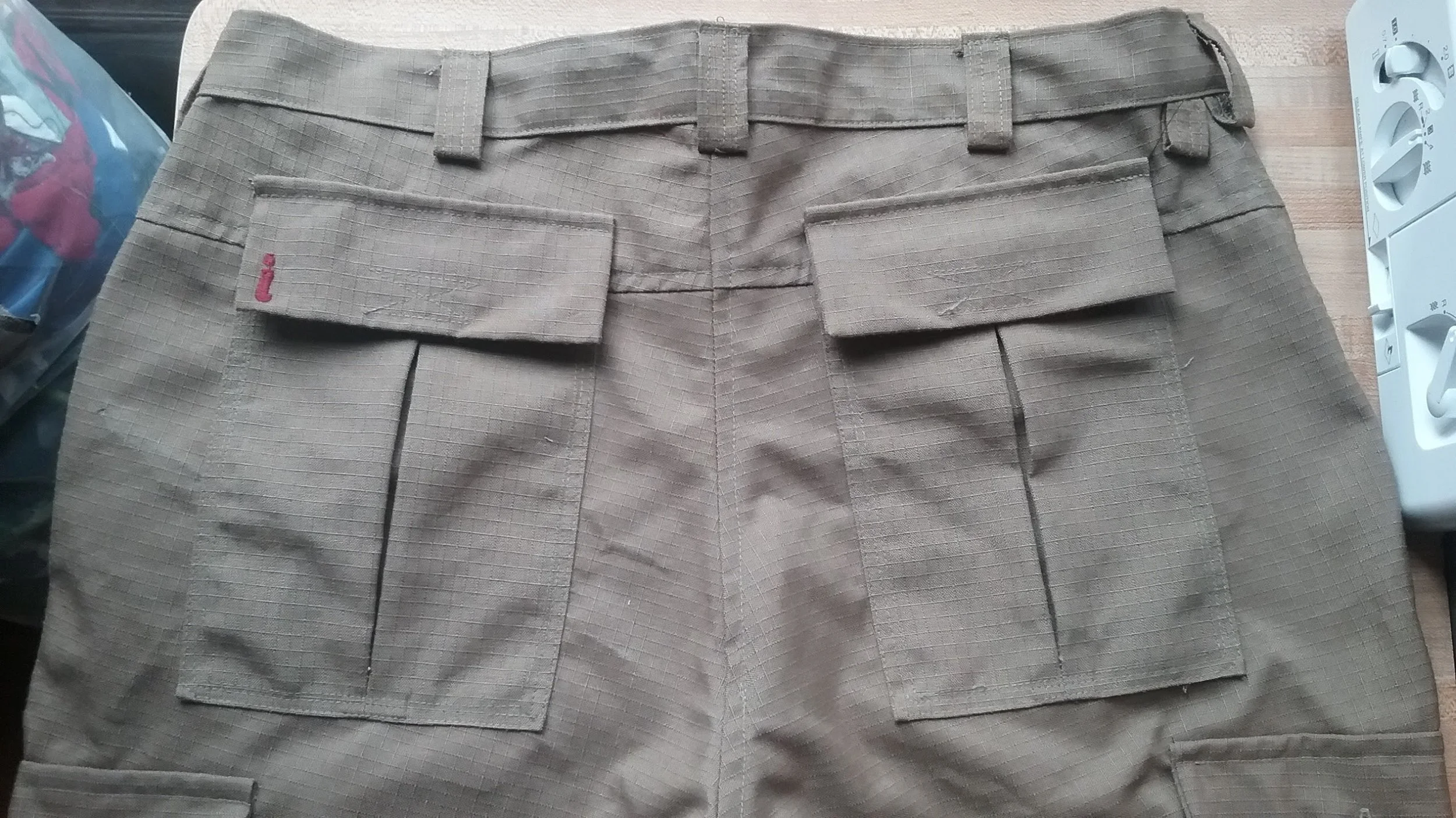 Customize Back Pockets ($10)