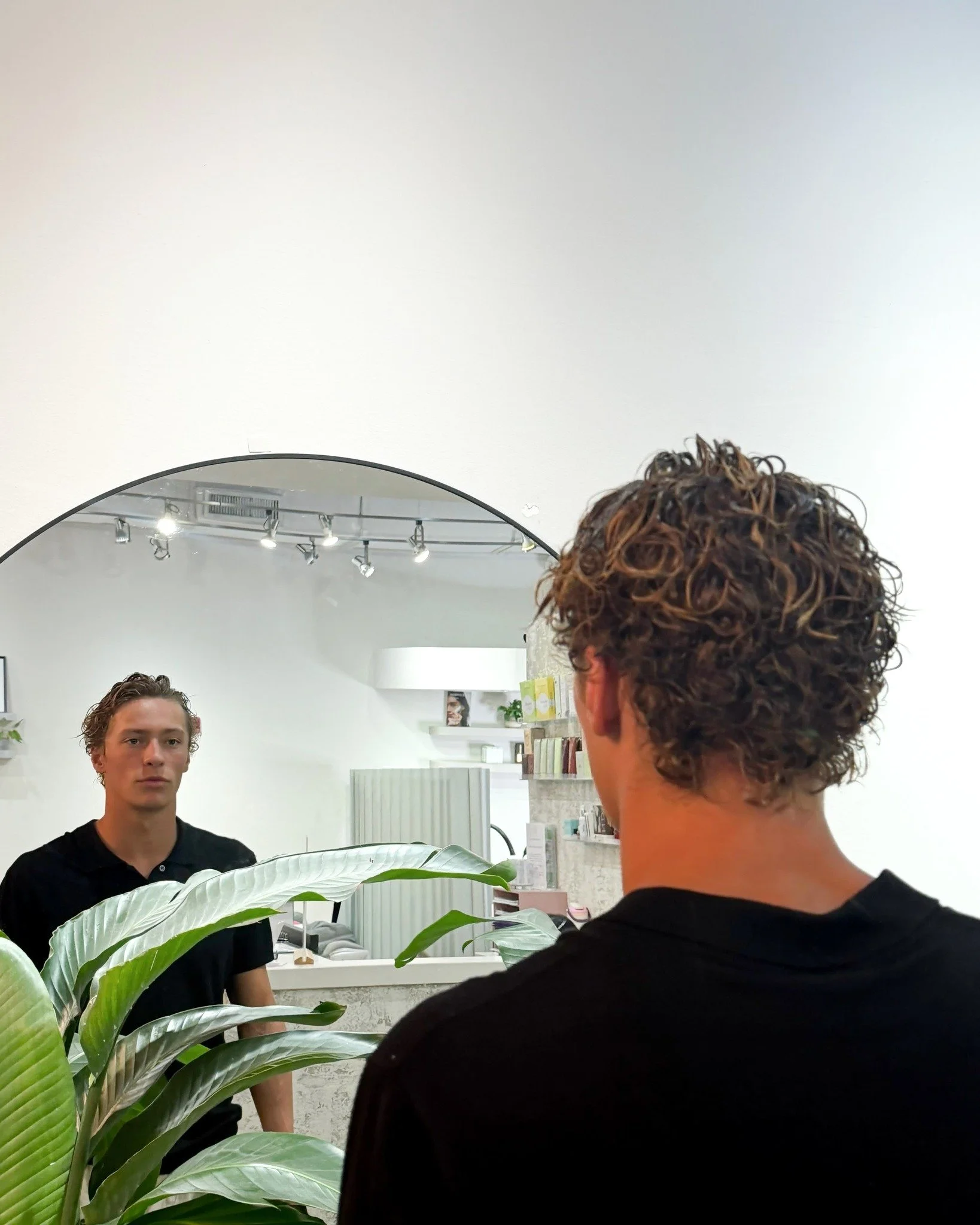 Natural curl that works with your hair texture to give you effortless movement and shape. 
Ask your stylist if a perm is right for you. Book at the link in bio.