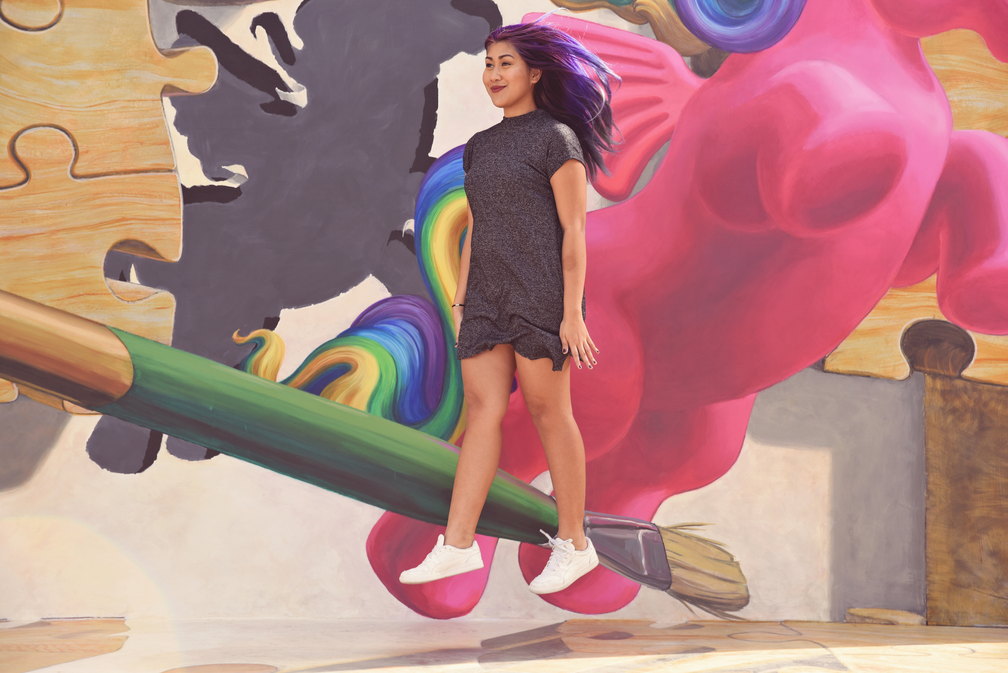 Hyku has been a Dubai resident for almost 6 years now, but is originally from Philippines, where she briefly hosted a show, while also selling spa treatments and dabbling in photography and videography. She then decided to move to Dubai to pursue photography full time, and now successfully runs her own team and company, known as Hyku D Photography. If you hadn’t noticed already, Hyku and her team are behind all the great photos that are taken at our Karak Beats nights! Usually behind the camera, she’s agreed to reverse the roles for The 264 Cru! Tell us about your first Karak Beats experience... I was having so much fun shooting it! So much freshness all over and the crowd was just so sincerely happy and having fun, that it wasn’t a problem getting good shots at all! I was shooting ‘till midnight...then I put my camera down, had a drink, and the rest is history. Favorite local eatery and/or meal & drink? KIMCHIKIN and BUBBLE TEA!