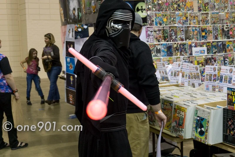 I don't think Kylo Ren liked his picture being taken
