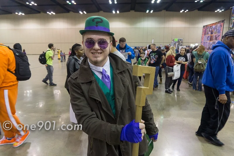 The Riddler! I still can't figure out the riddle he gave me. 