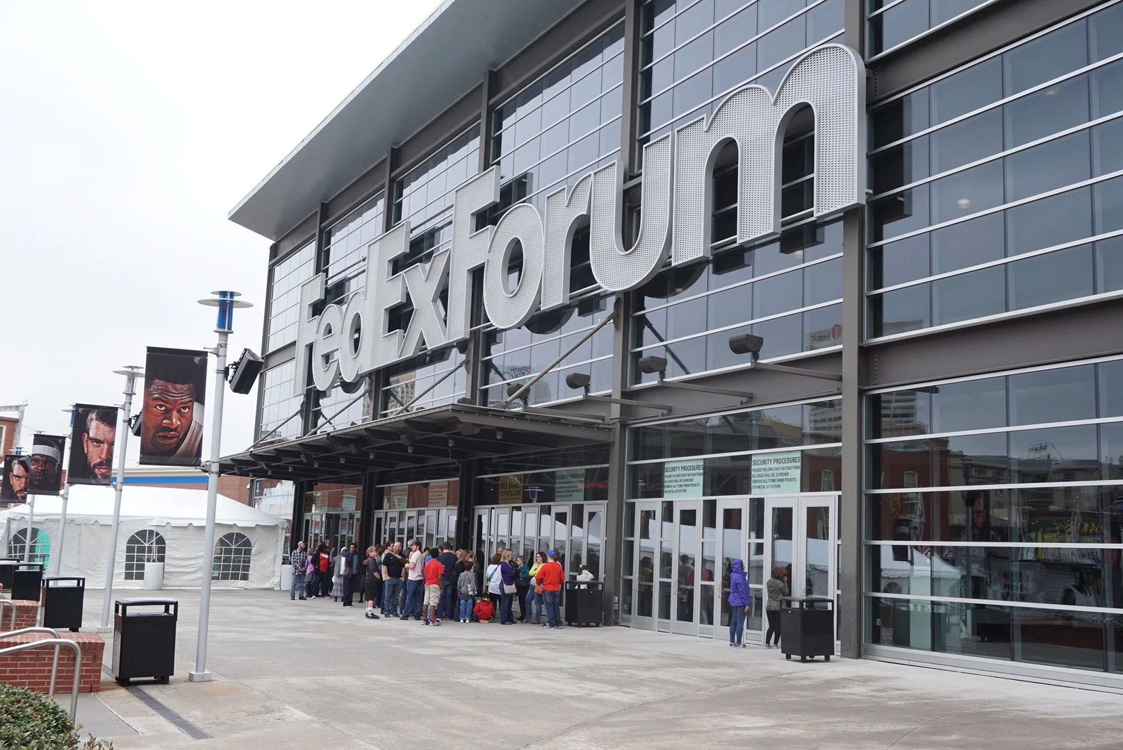 Soup Sunday was held at FedEx Forum