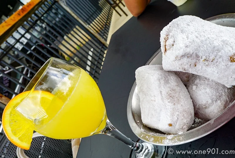 Man-mosas and Beignets