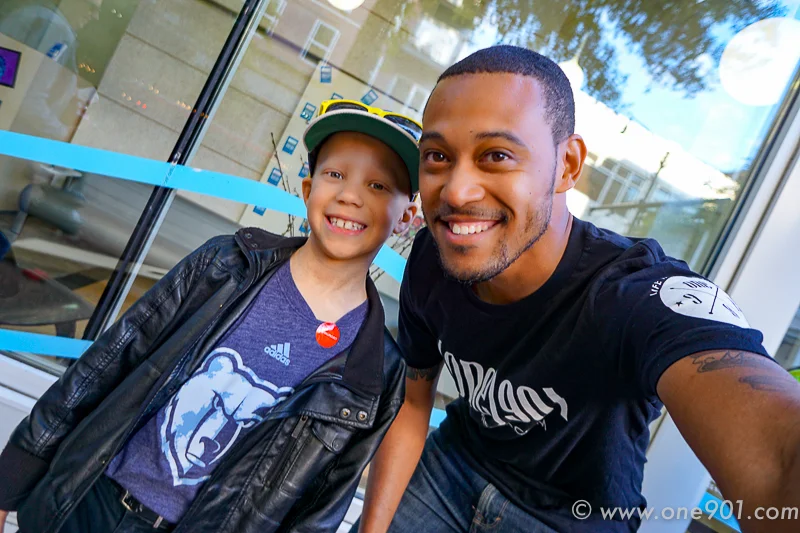 This kid was the coolest!!