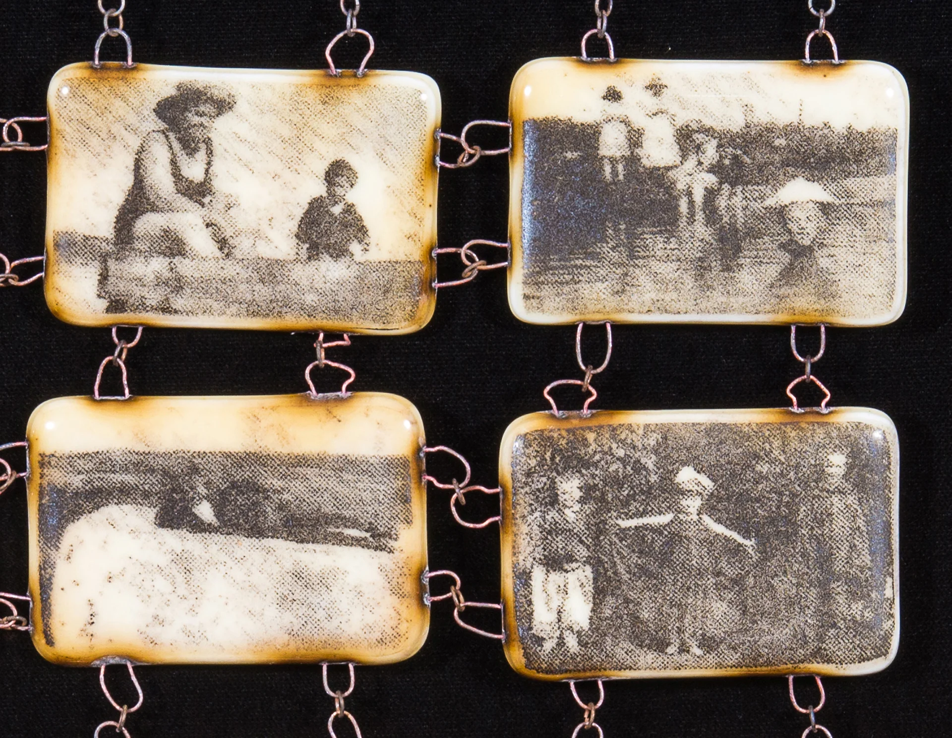 Glass Quilt, landscape (detail)
