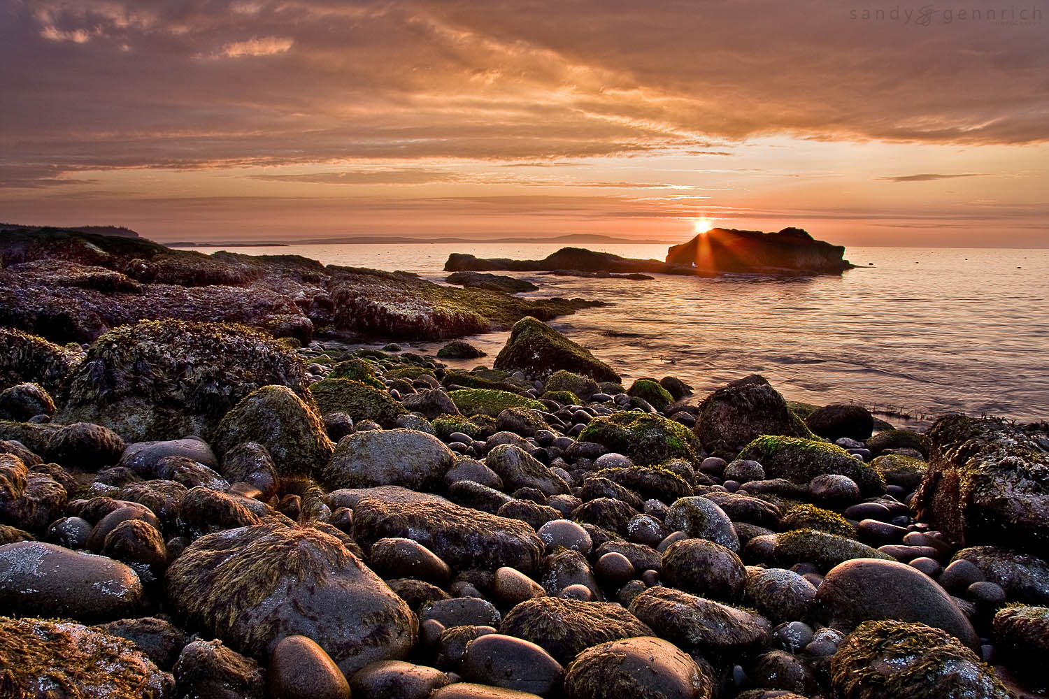 Sunrise in Acadia National Park - Bar Harbor - Maine
