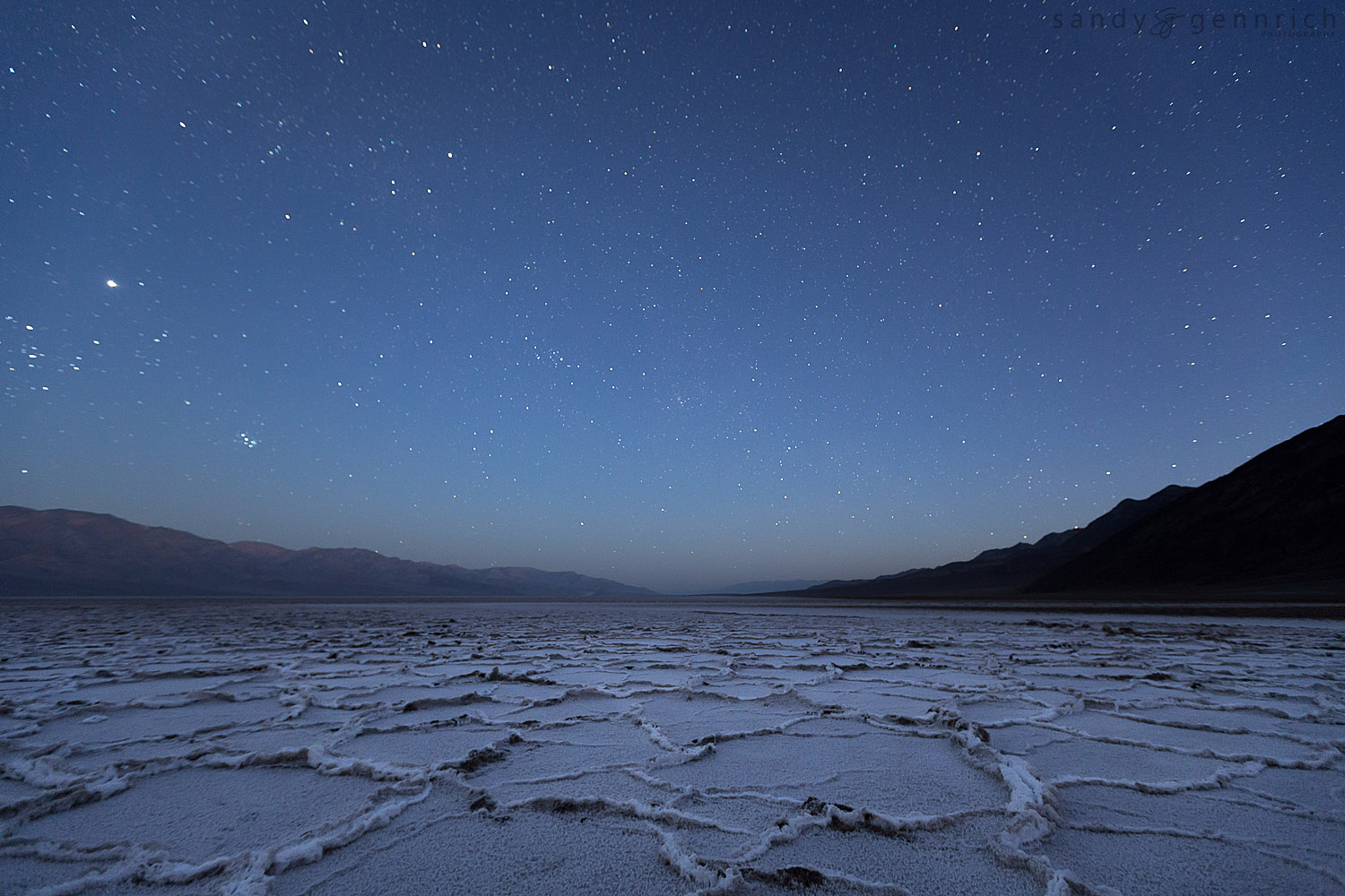 And to All a Good Night - Badwater - Death Valley - CA