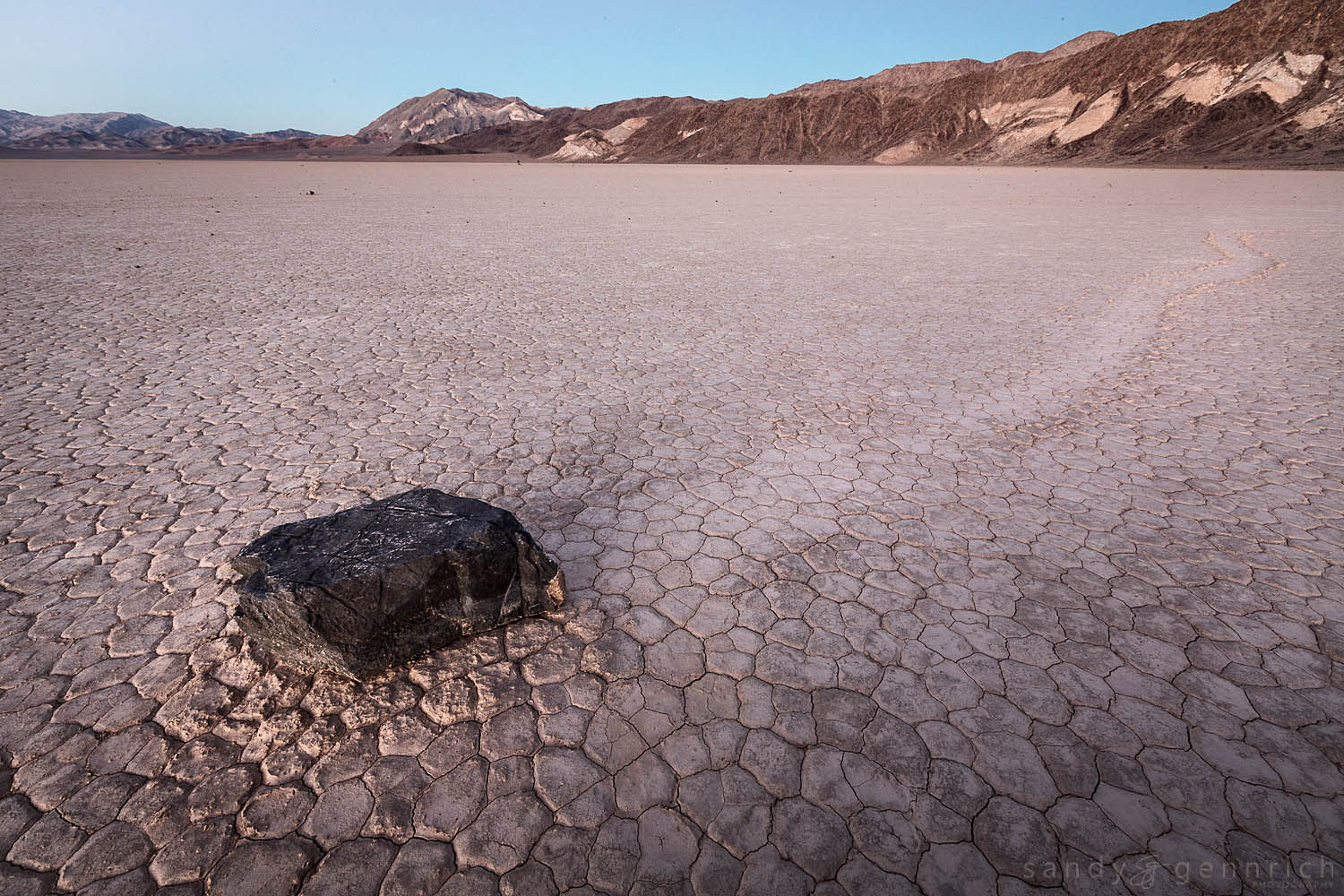 Moving At My Own Pace - Racetrack Playa - Death Valley - CA