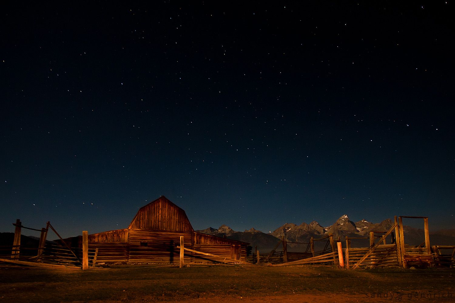 Starry Starry Night - Grand Tetons National Park - WY