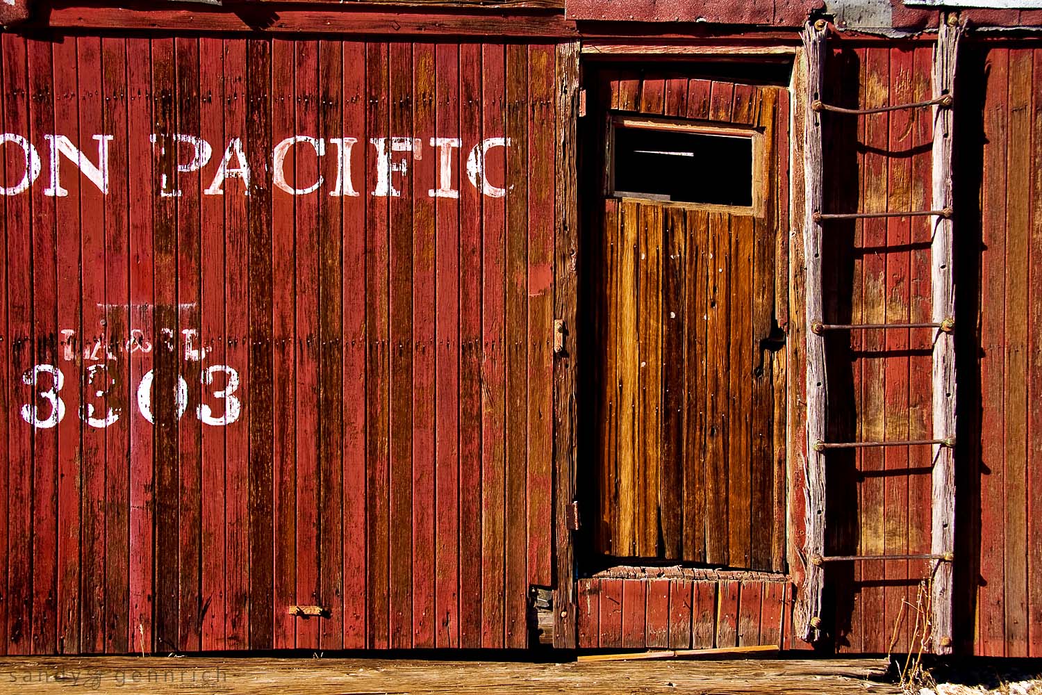 Union Pacific - Rhyolite Ghost Town - Death Valley - NV