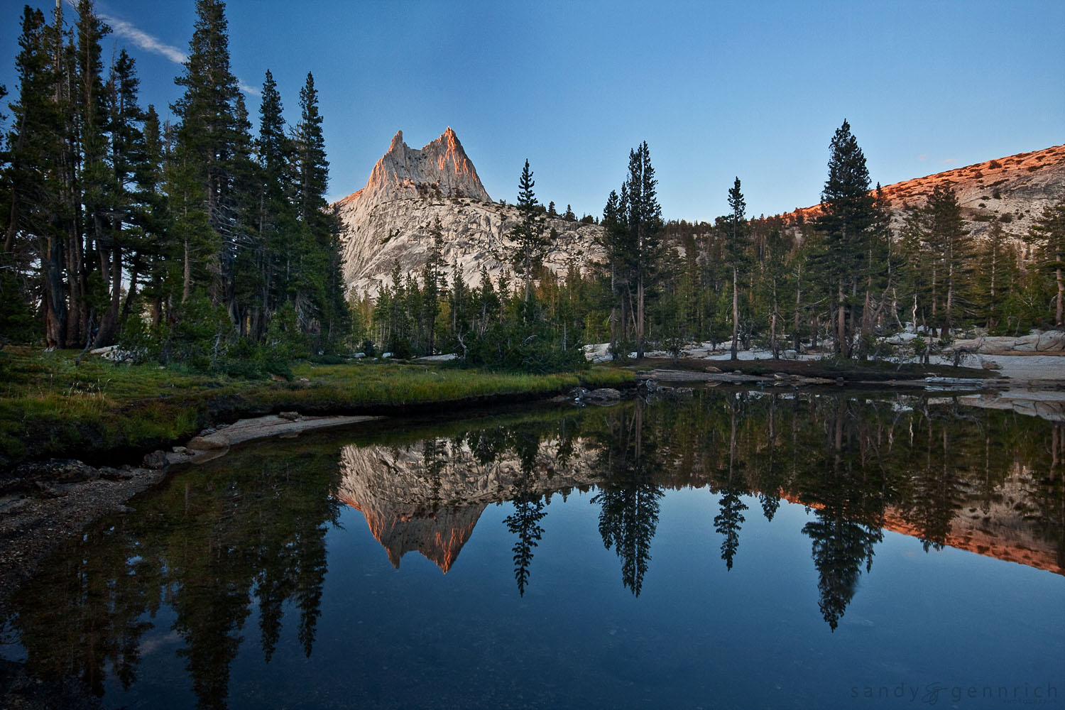 Upper Cathedral Lake-Yosemite National Park-CA